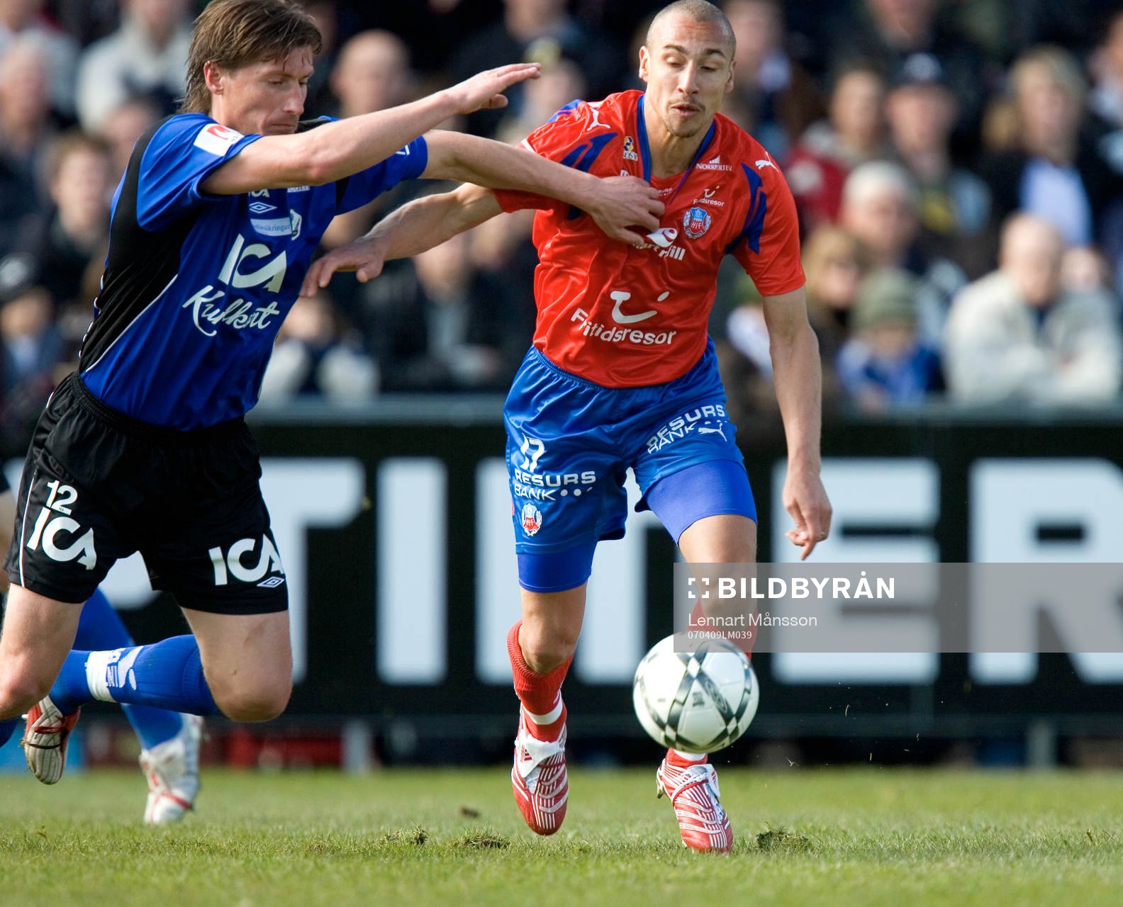 Tomas Zvirgzdauskas och Henrik Larsson