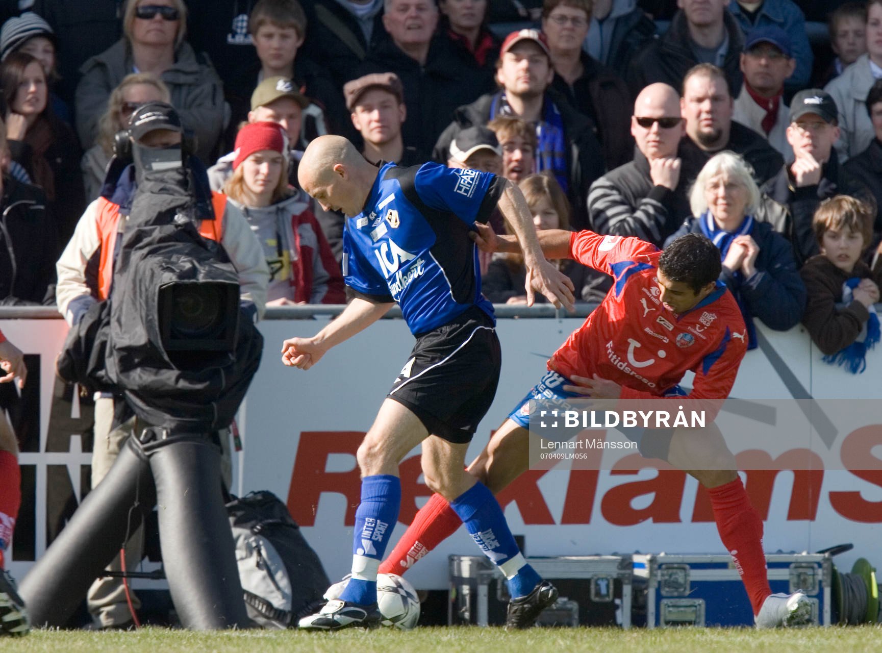 Magnus Arvidsson, Halmstad och Samir Belouta, Helsingborg
