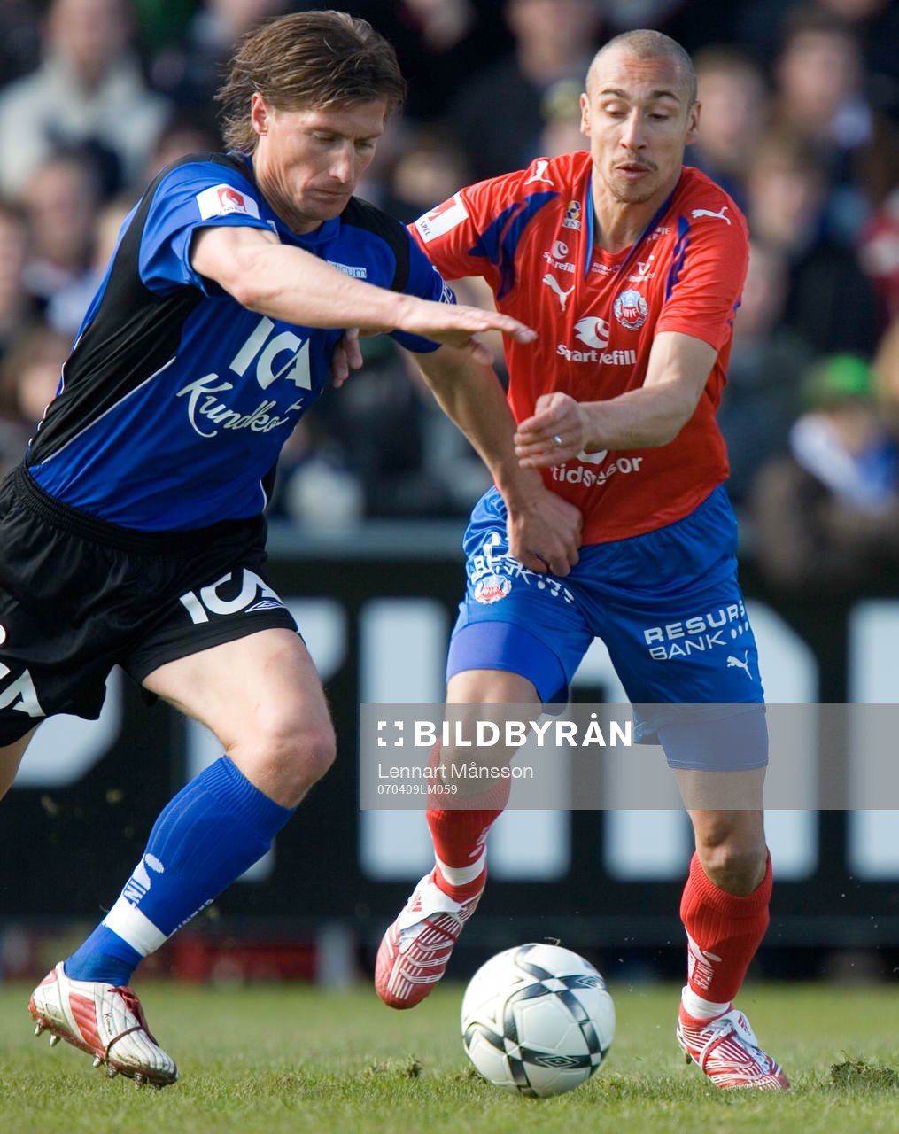 Tomas Zvirgzdauskas, Halmstad och Henrik Larsson,