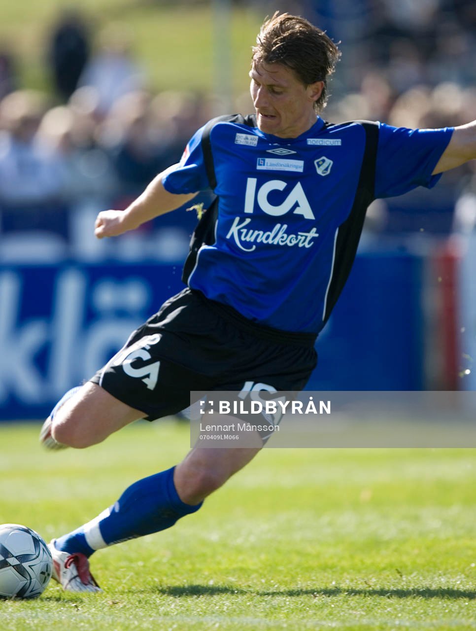 Tomas Zvirgzdauskas, Halmstad, laddar för skott