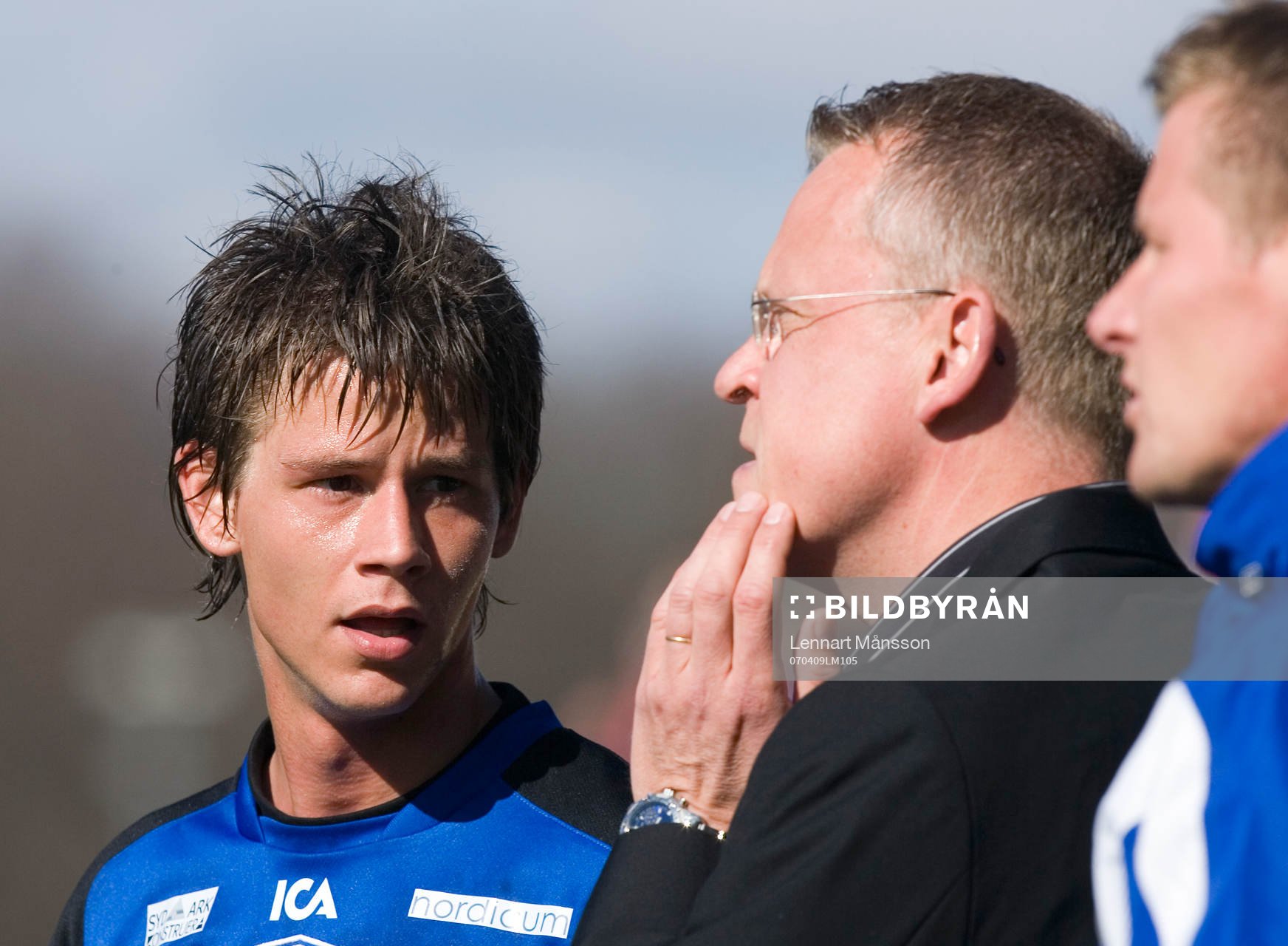 Dusan Djuric, Halmstad samtalar med Jan Andersson,