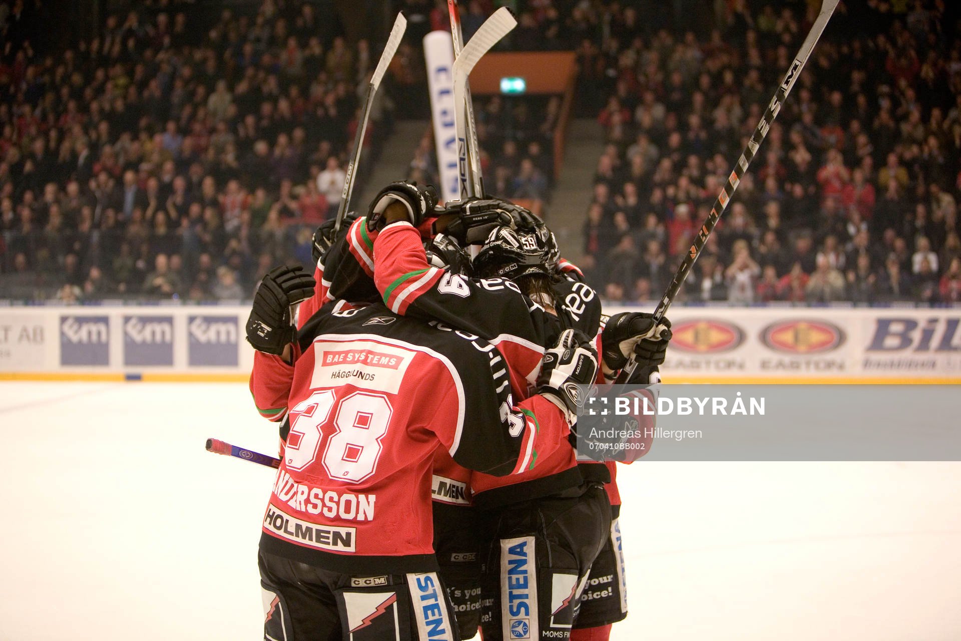 Robert Döme gör 3-0 jubel