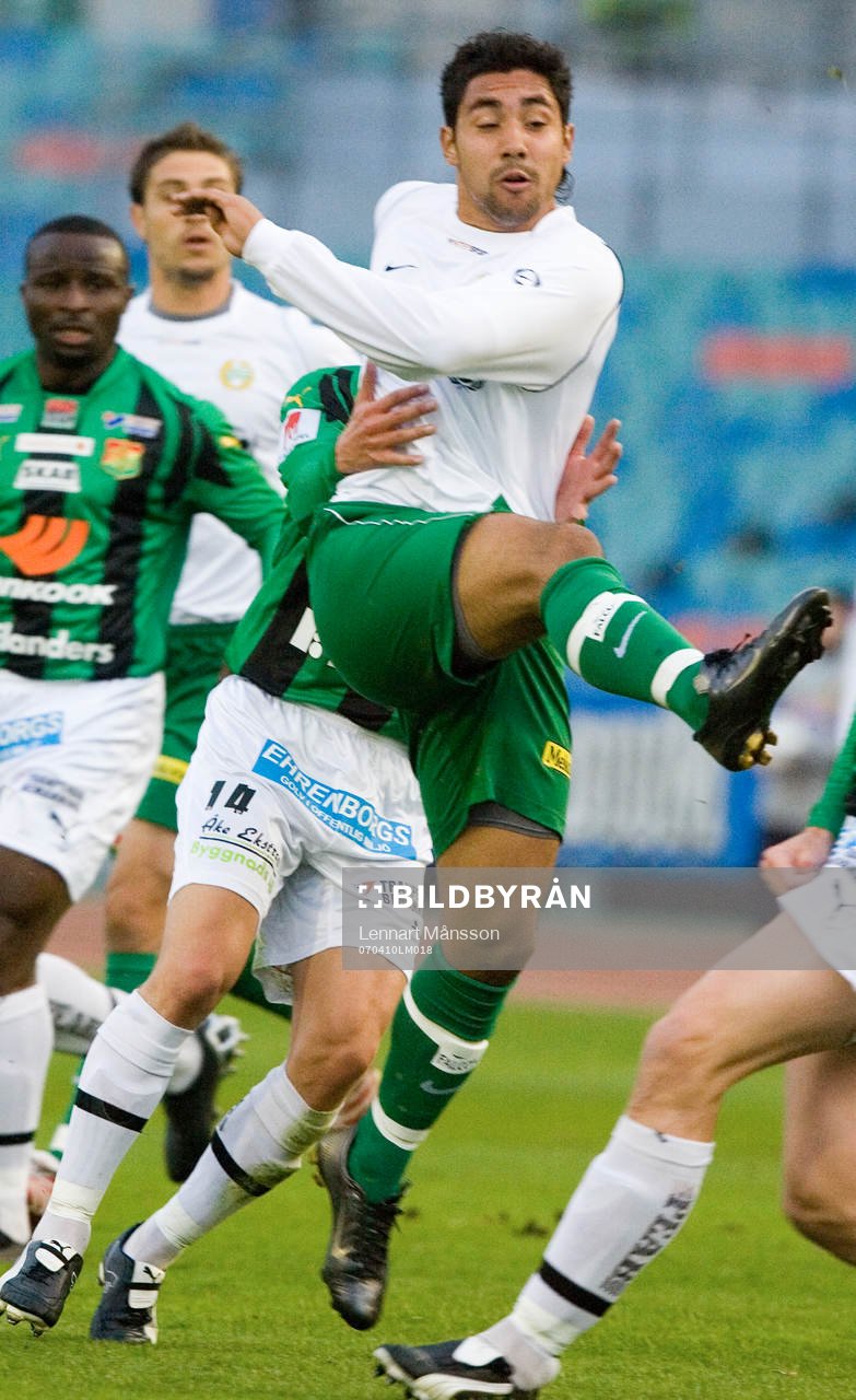 0-1, Sebastian Castro-Tello skjuter ledningsmålet