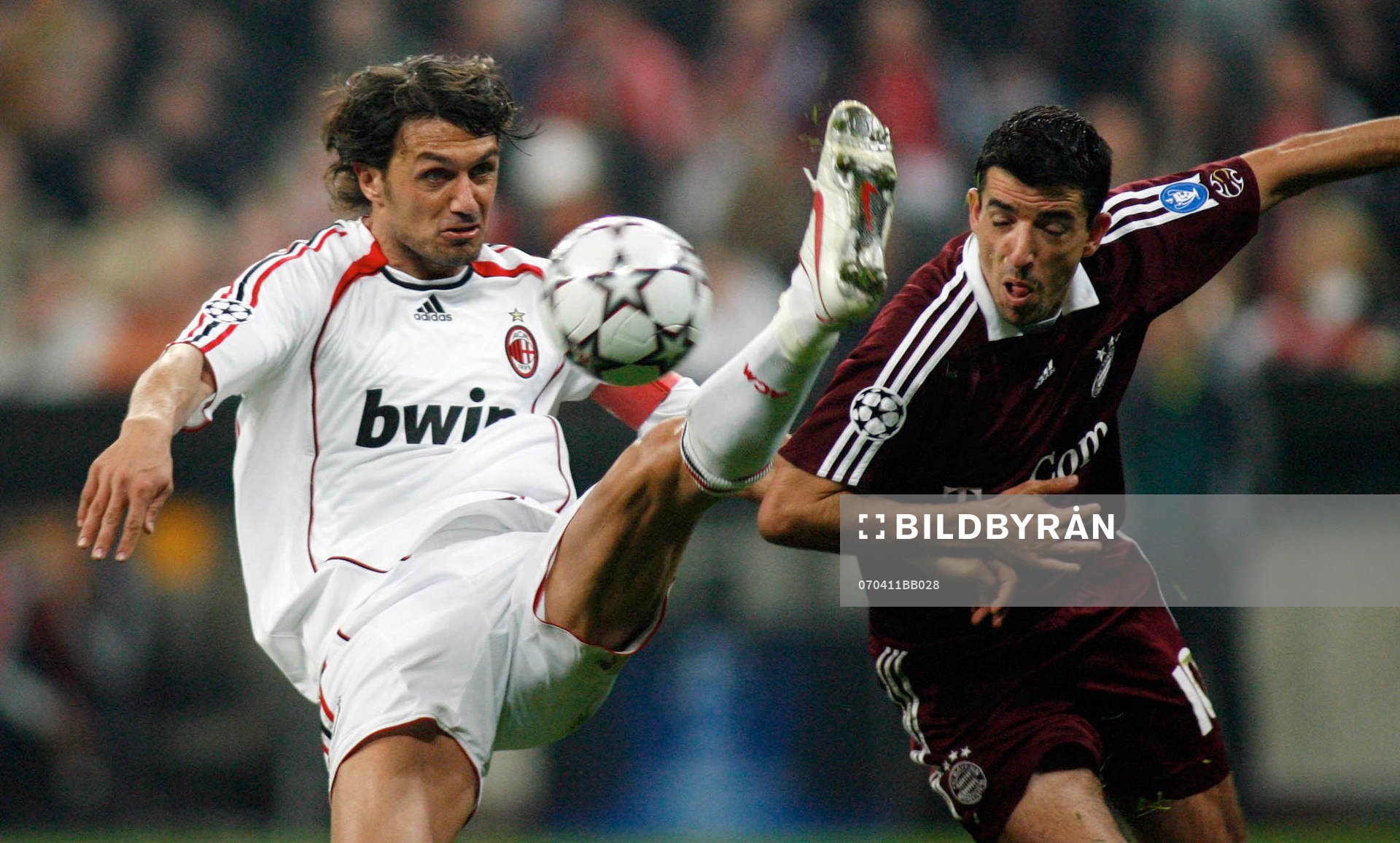 Paolo Maldini, Milan och Roy Makaay, München
