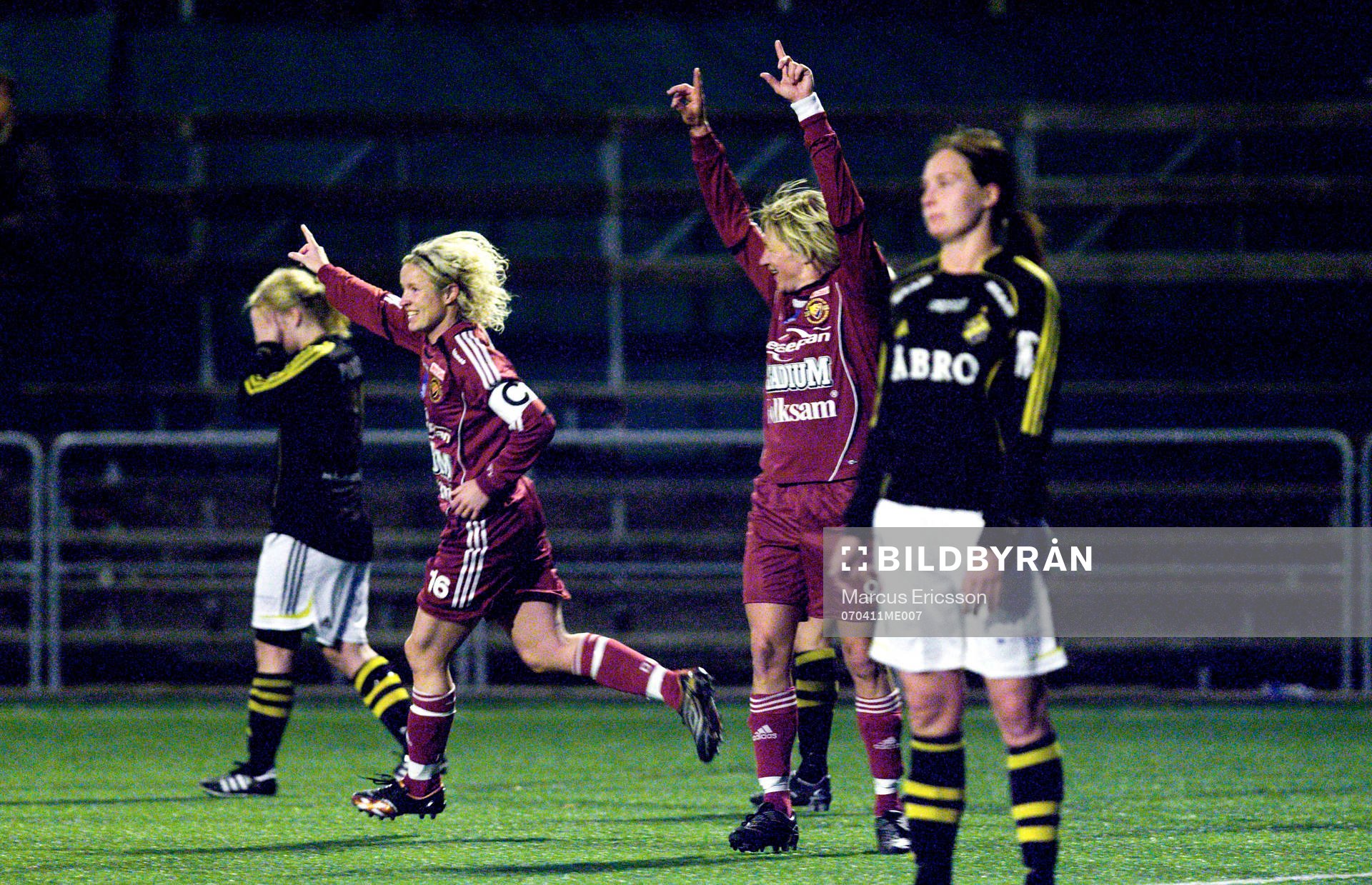 Victoria Svensson, Djurgården jublar efter