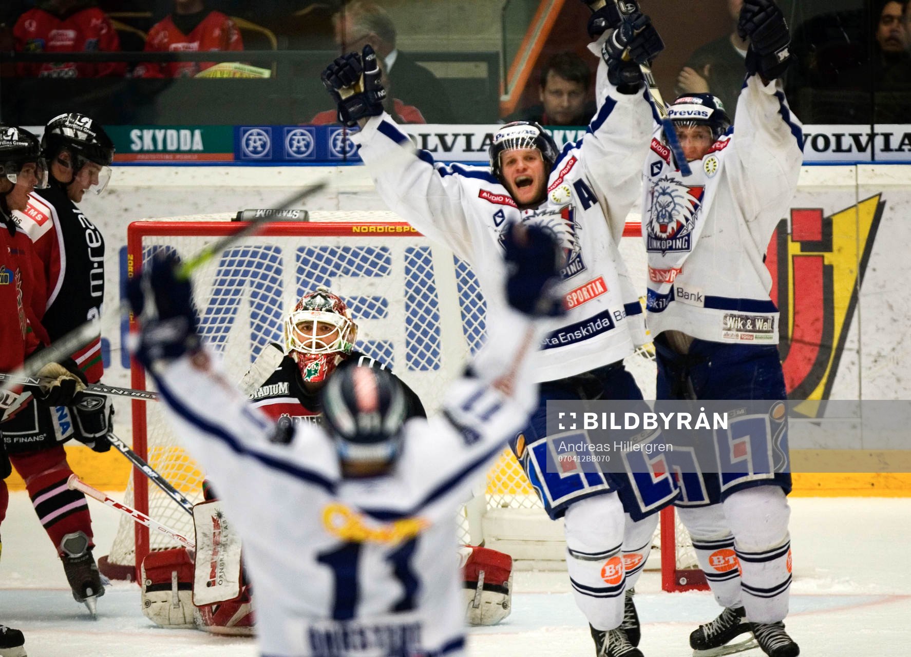 Linköping, jubel, Karol Krizan, målvakt, depp