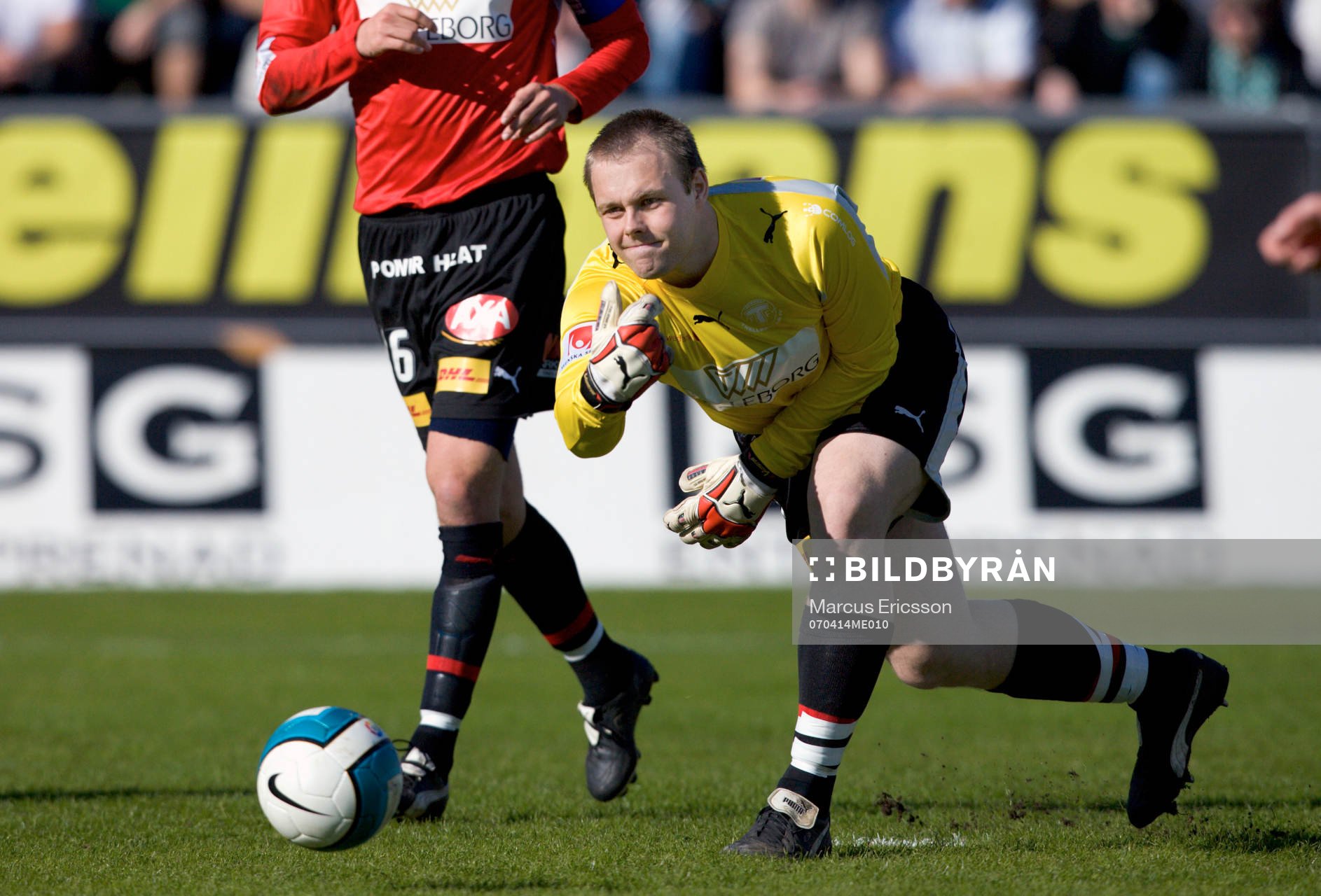 Fredrik Persson, Målvakt