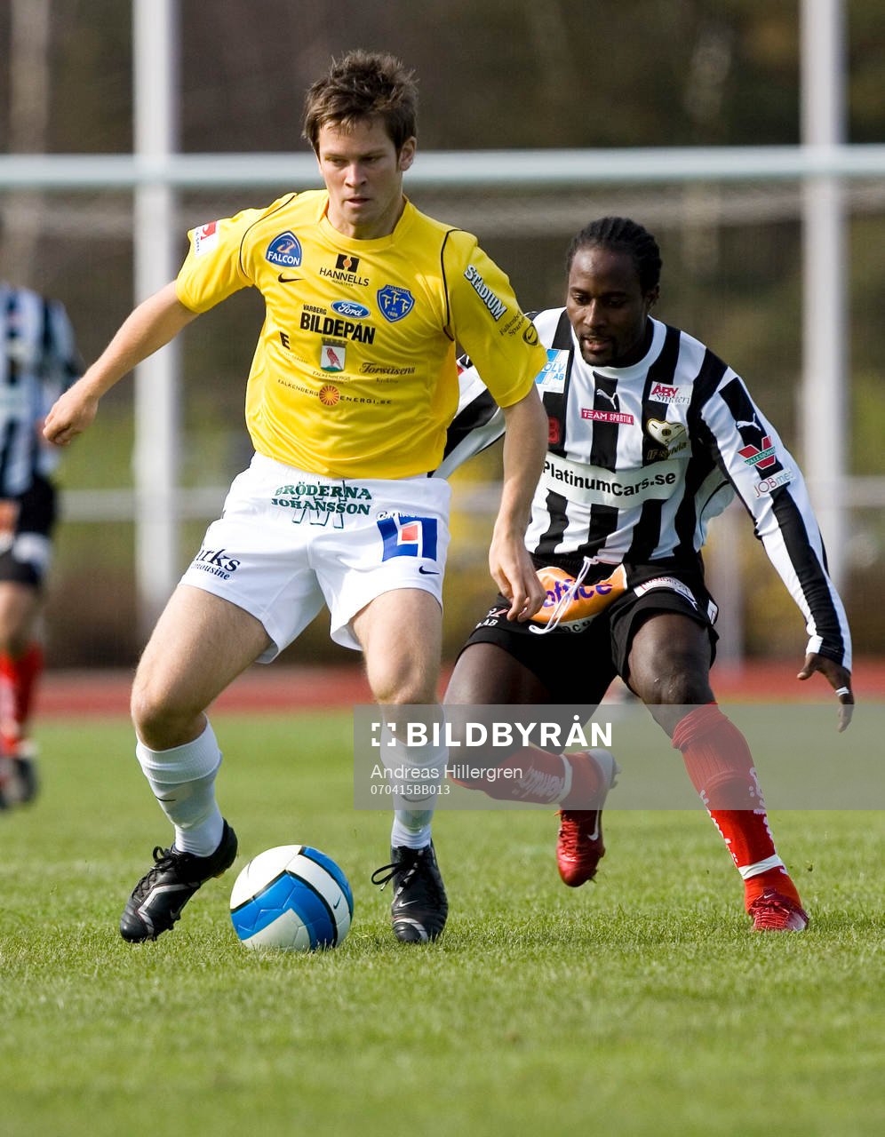  David Svensson och Ibrahim Atiku.