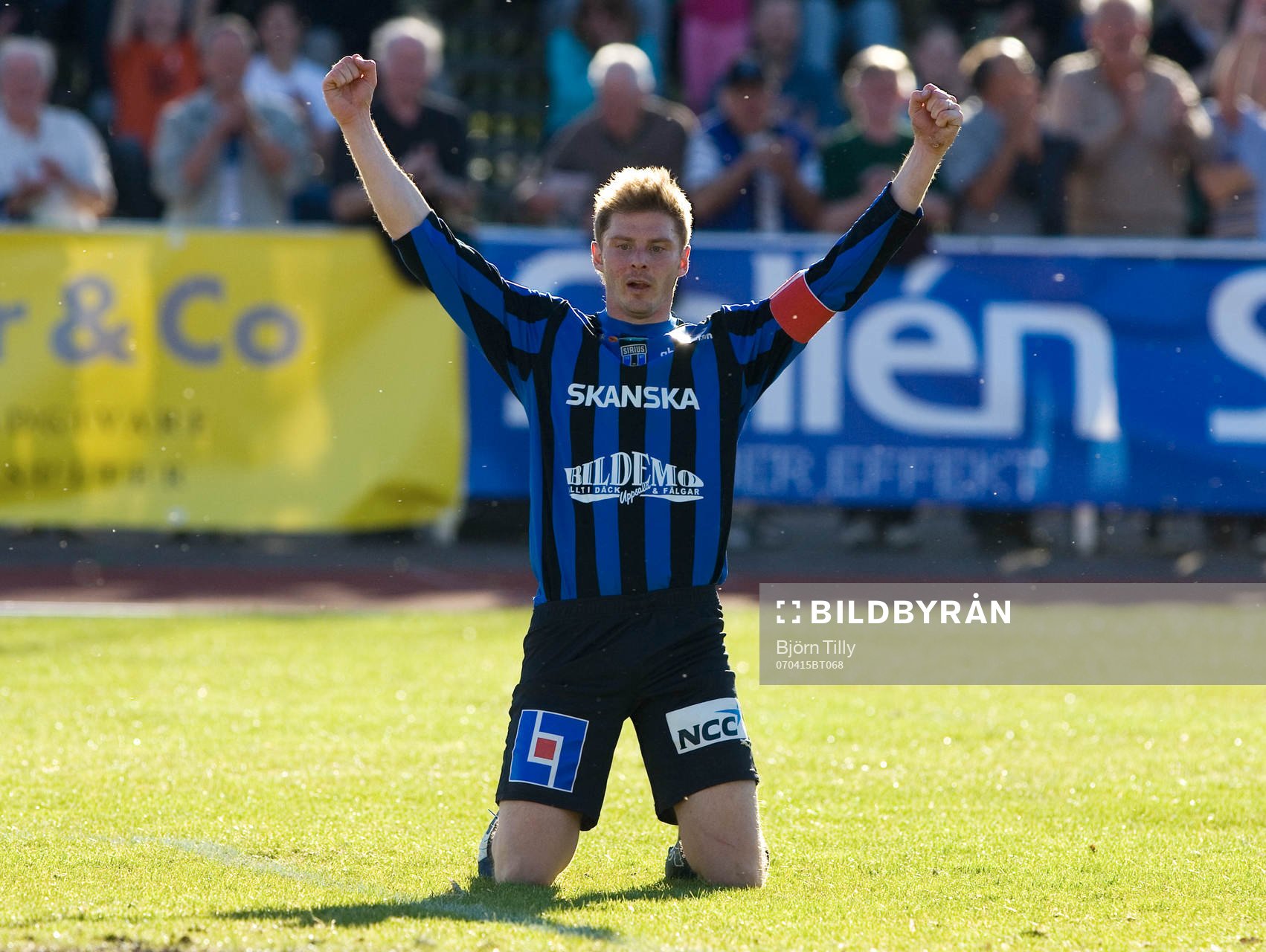 Olle Kullinger, Sirius, jubel