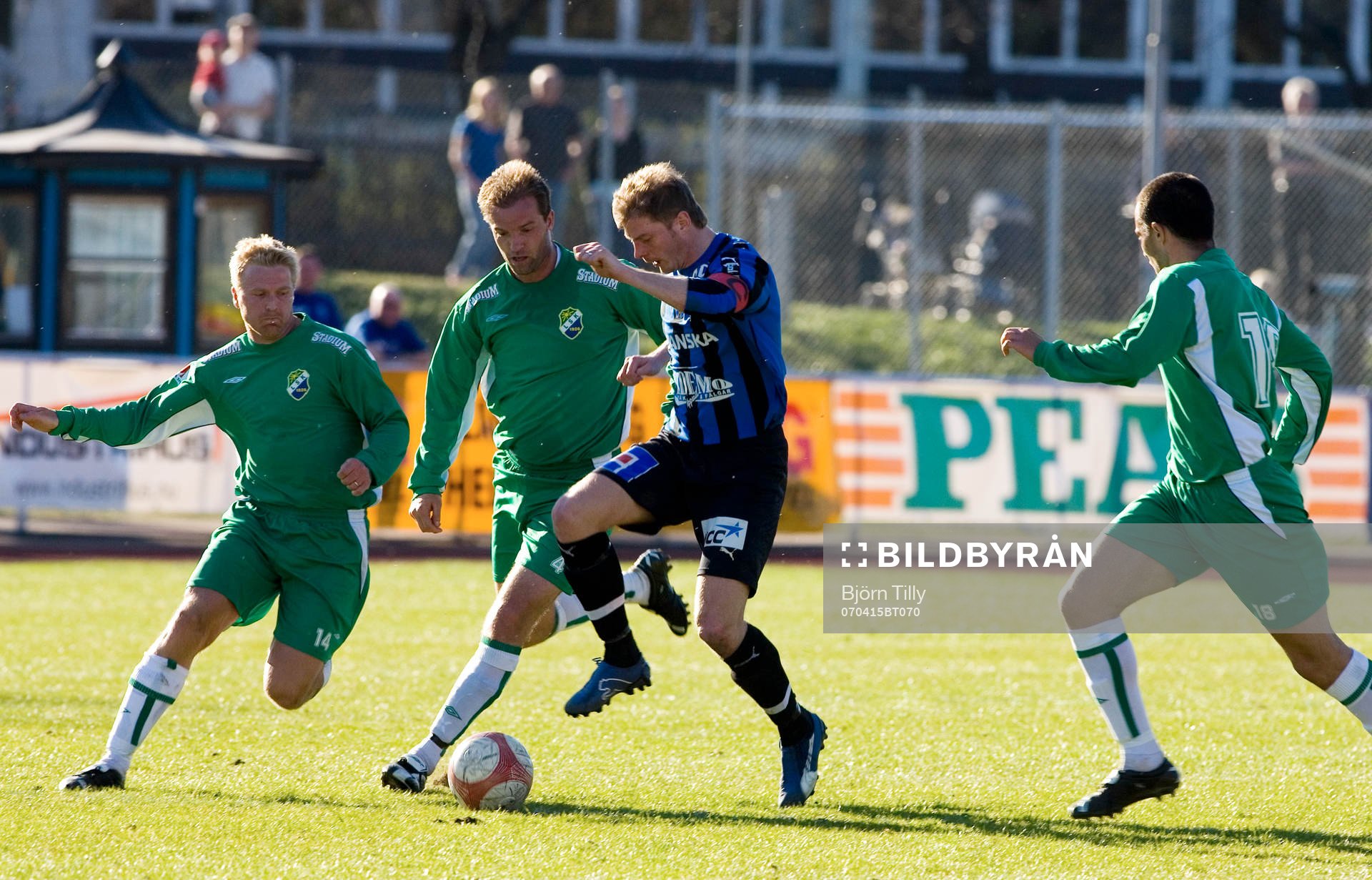 Anders Augustsson, Darko Matijevic och Cedomir Zarkovic,