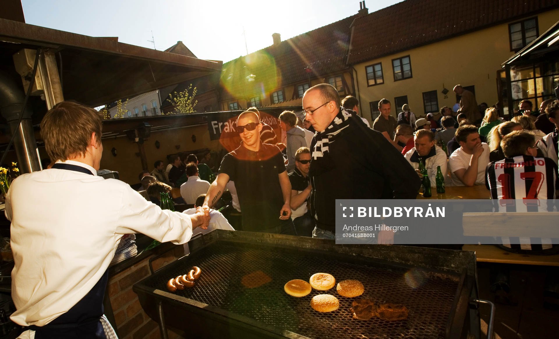 Servering, korvgrillning, försäljning, mat, snabbmat