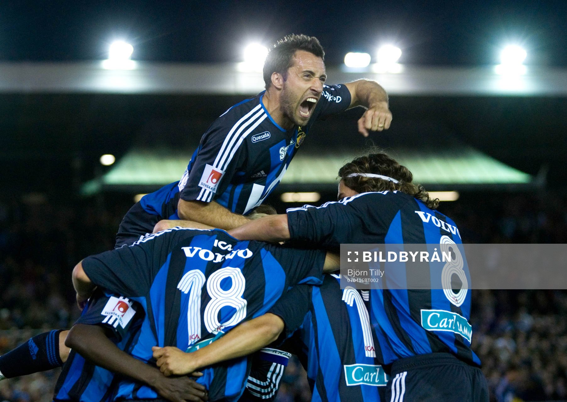 Matias Concha, Djurgården, jubel, glädje