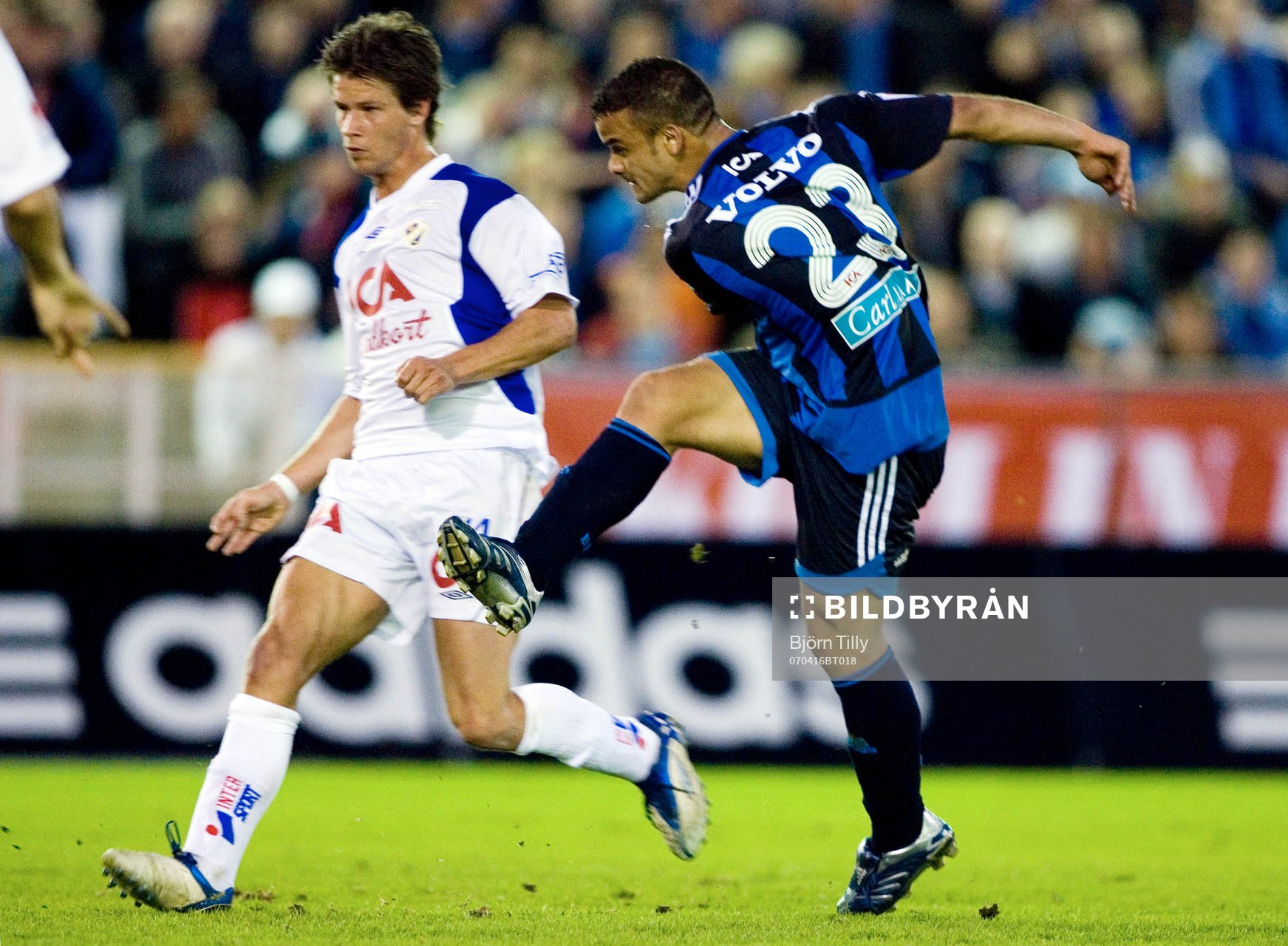 Dusan Djuric, Halmstad och Lance Davids, Djurgården
