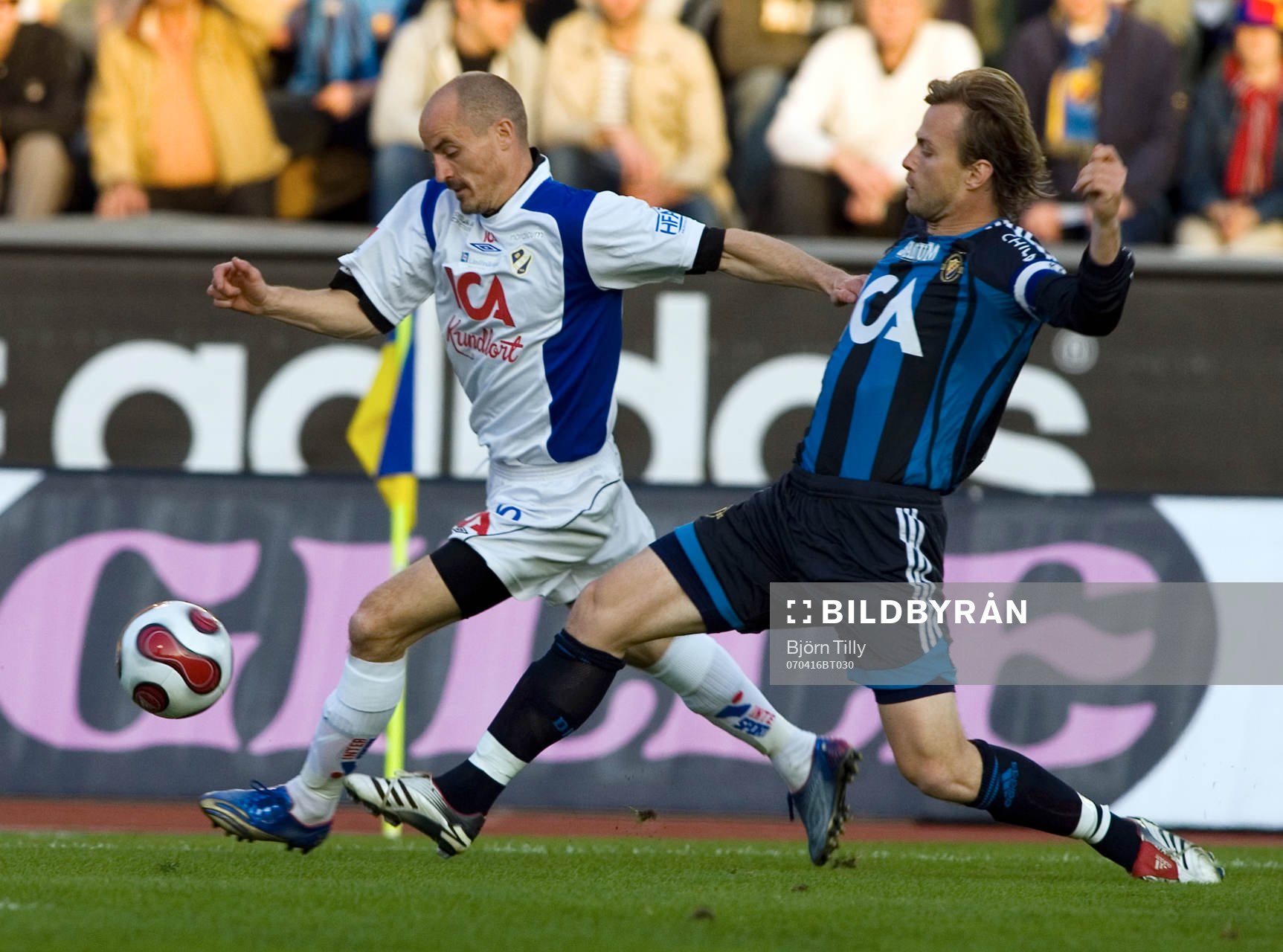 Magnus Arvidsson, Halmstad och Markus Johannesson,