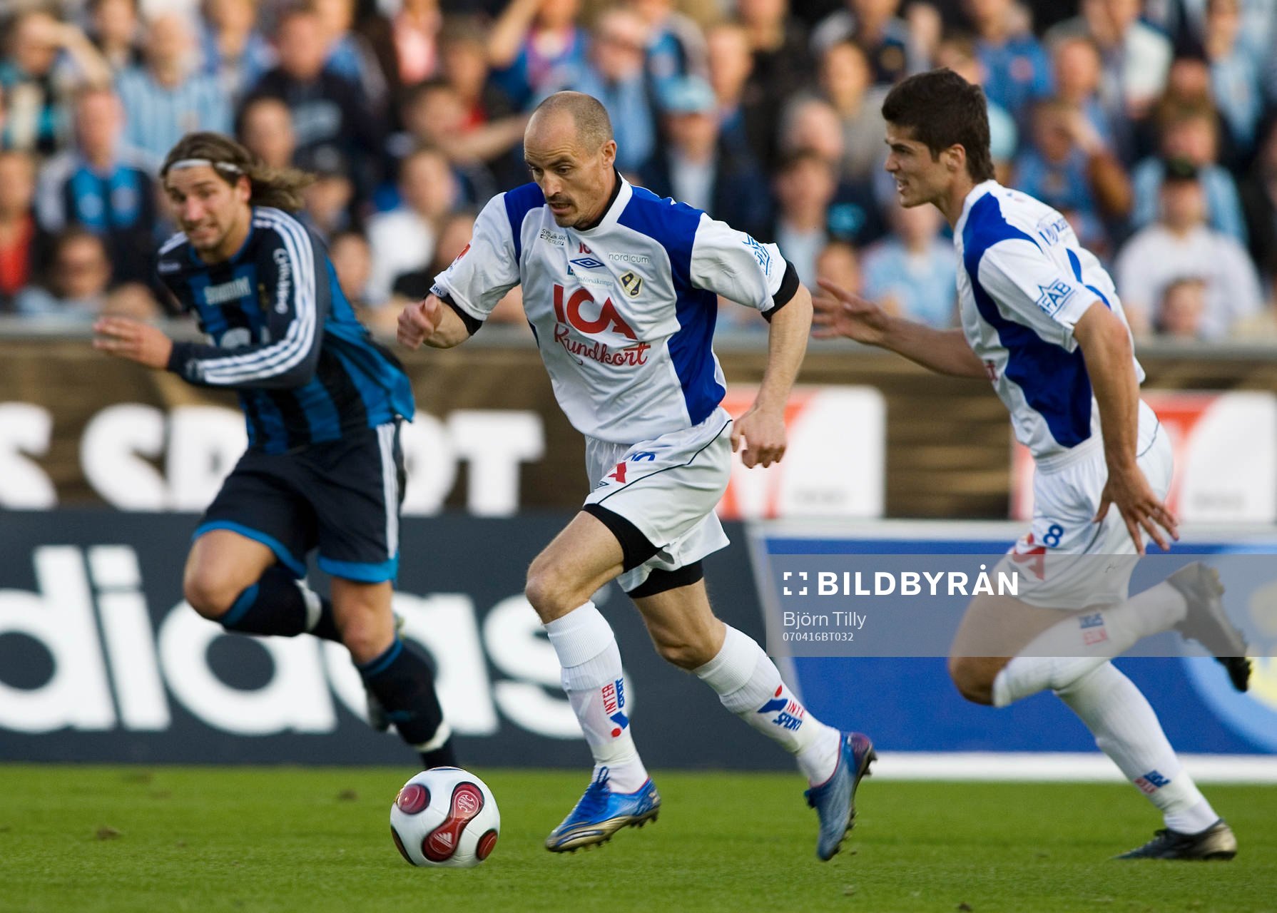 Jan Tauer, Djurgården, Magnus Arvidsson och Ajsel Kujovic,
