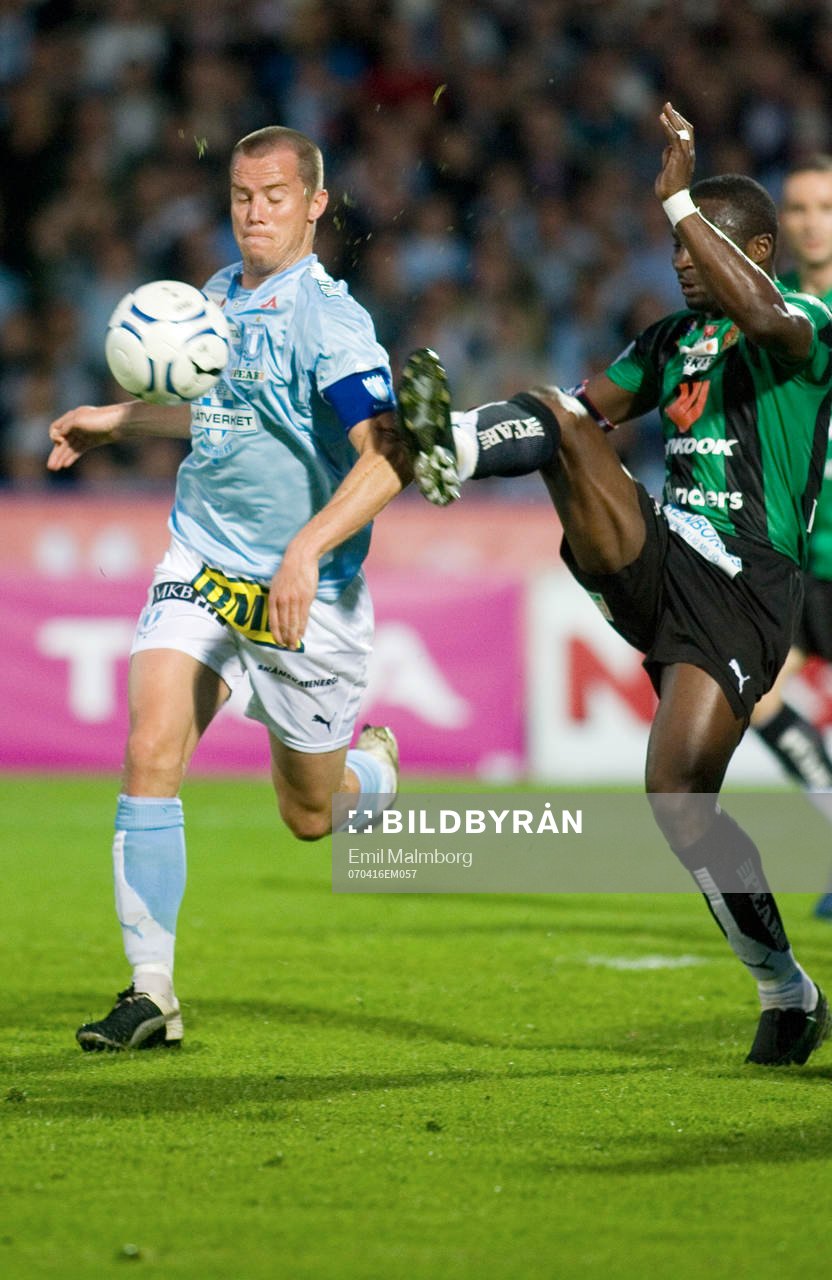 Daniel Andersson, Malmö och Rickard Ekunde, Gais