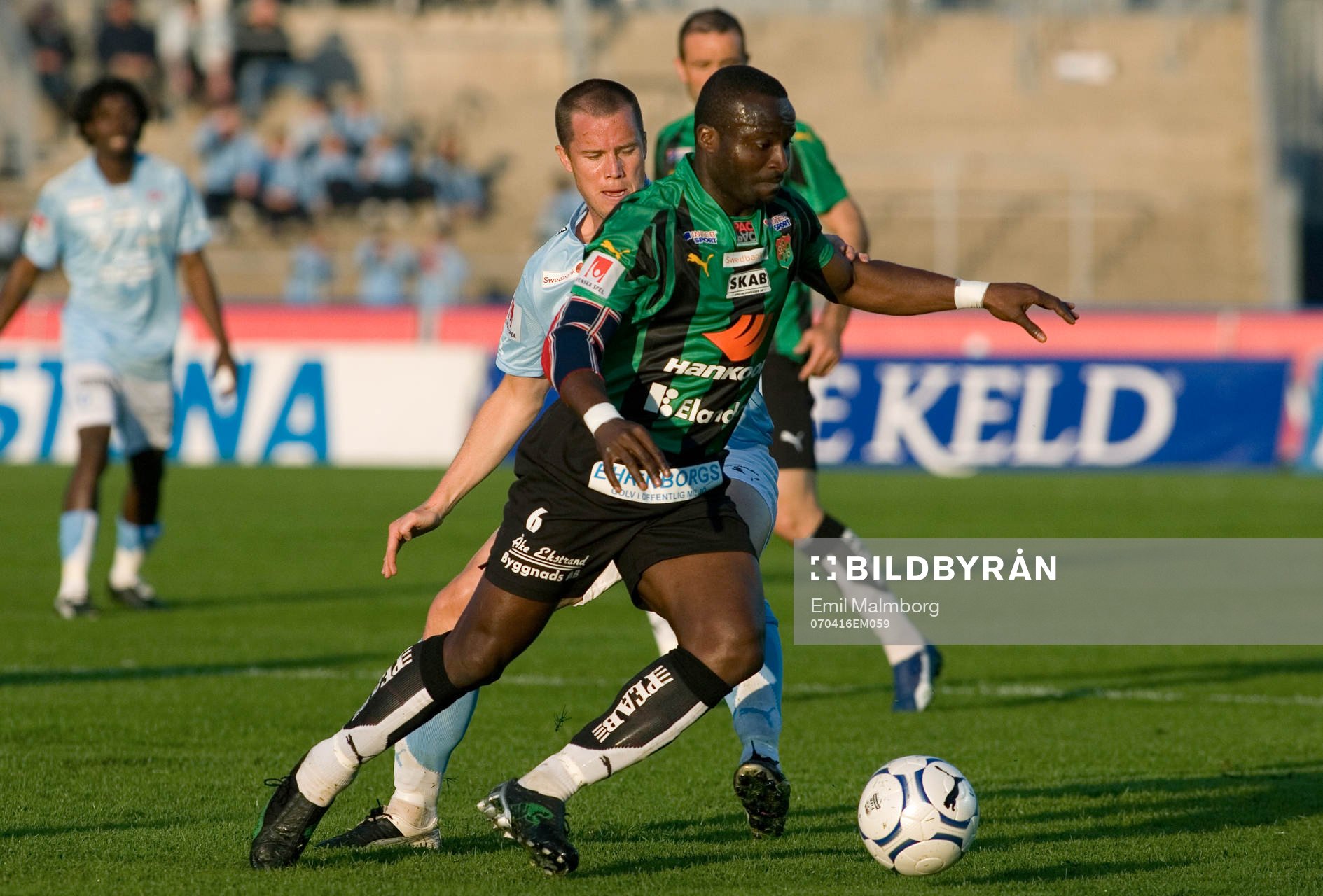 Ipke Ekong, Gais och Daniel Andersson, MFF