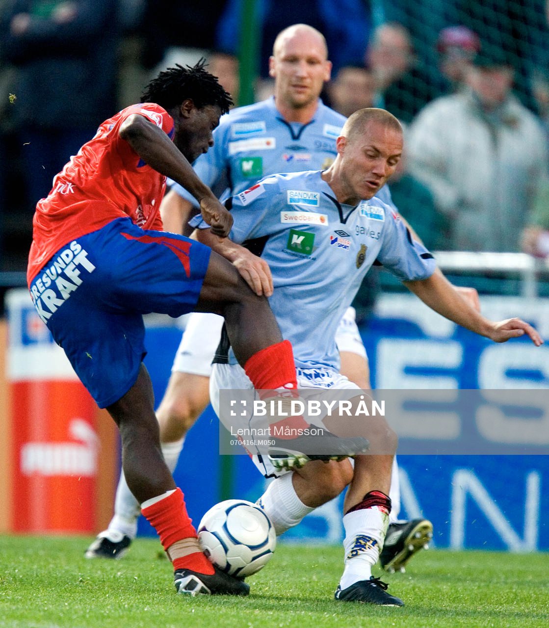 Razak Omotoyossi mot Thomas Hedlund