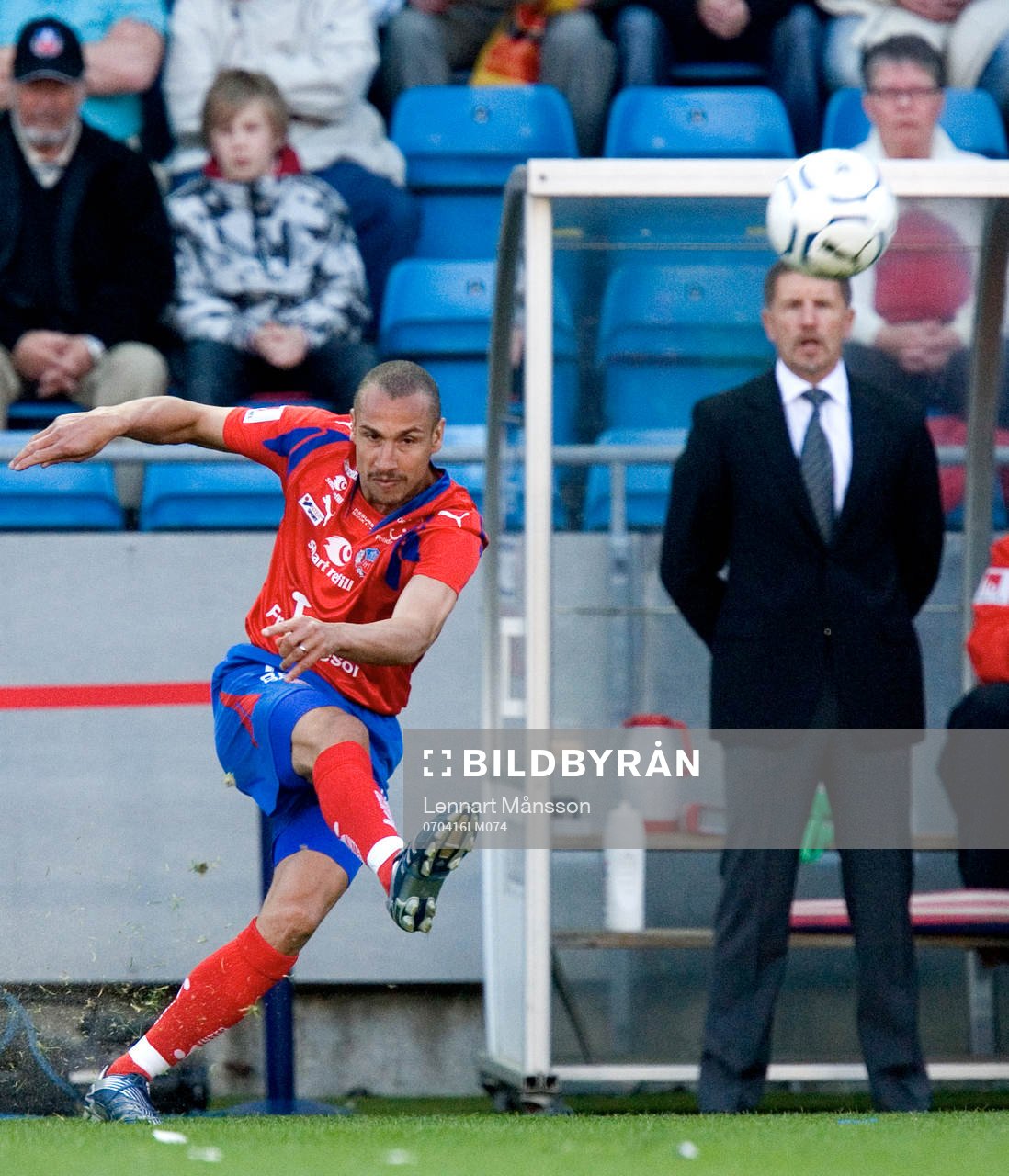 Henrik Larsson och Stuart Baxter
