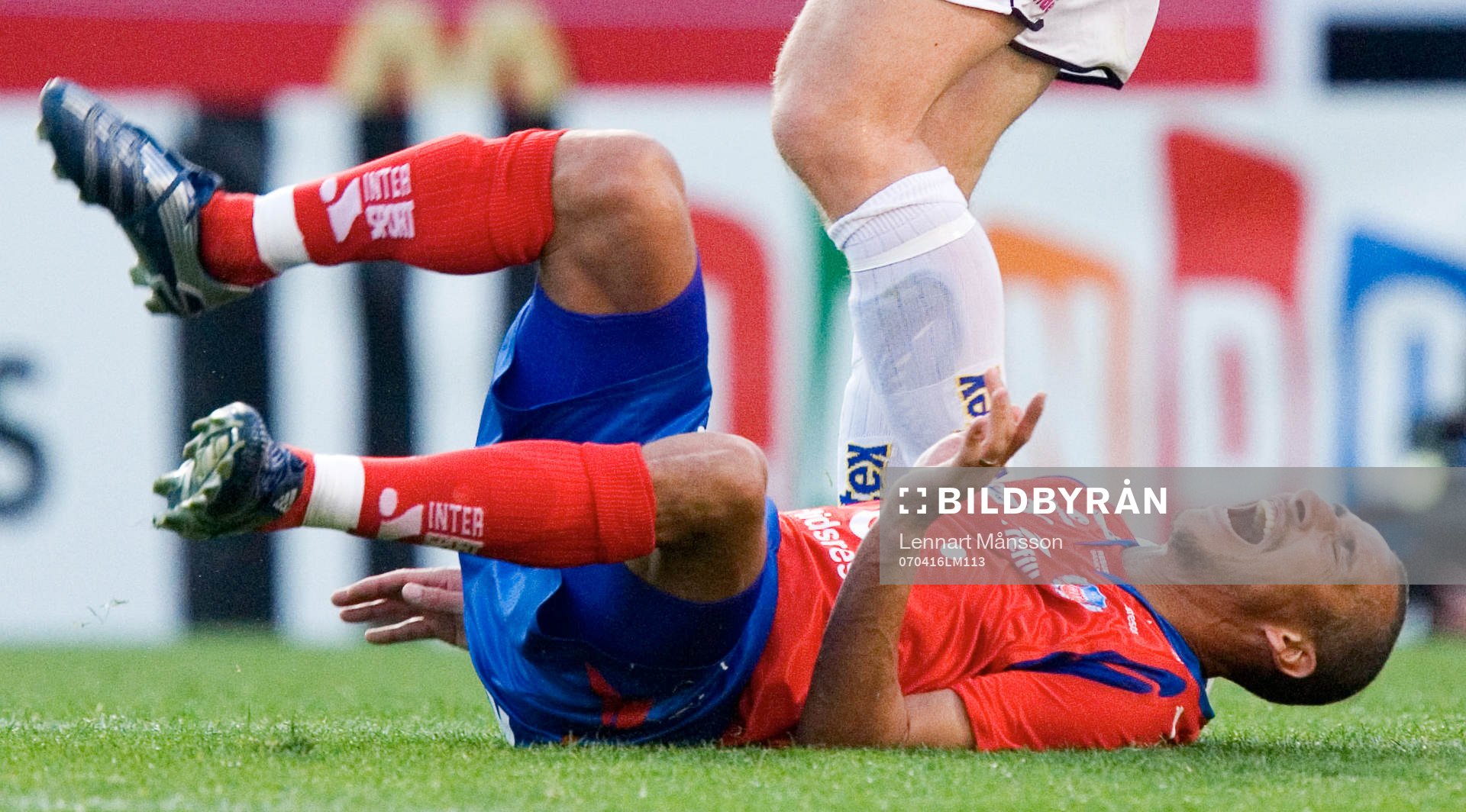  Henrik Larsson, Helsingborg, smärta, skada