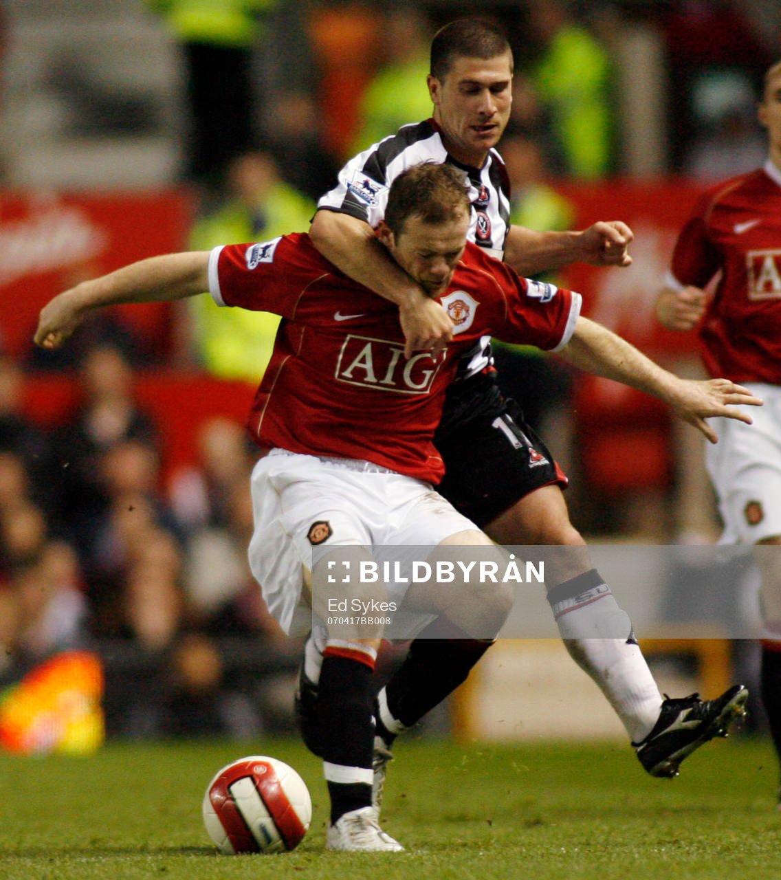 Fotboll, Premier League (Engelsk Liga), Manchester United v