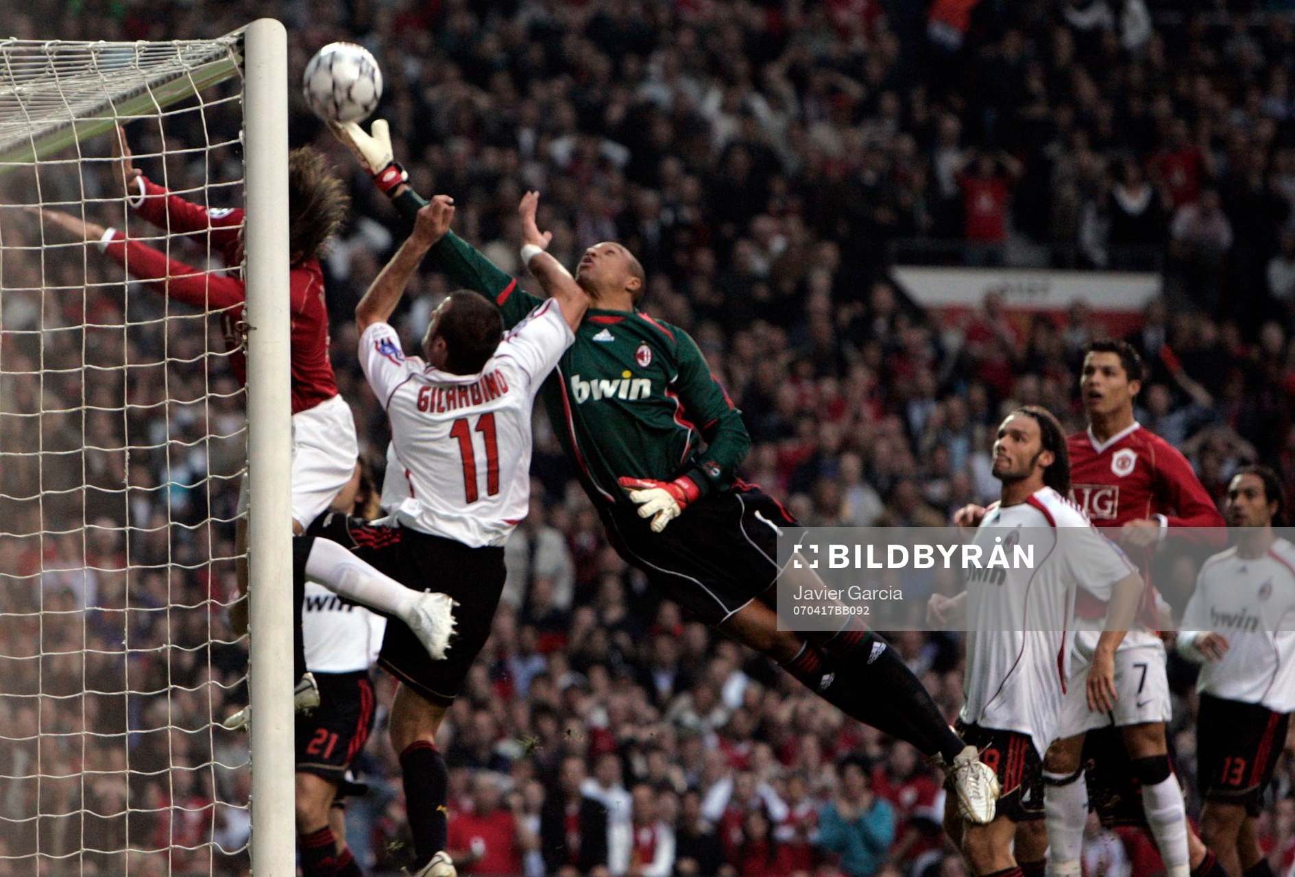 Fotboll, Champions League, Semifinal, Manchester United v