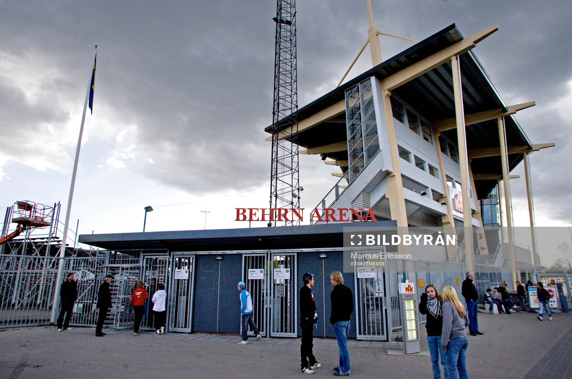 Arena, stadion, Behrn Arena