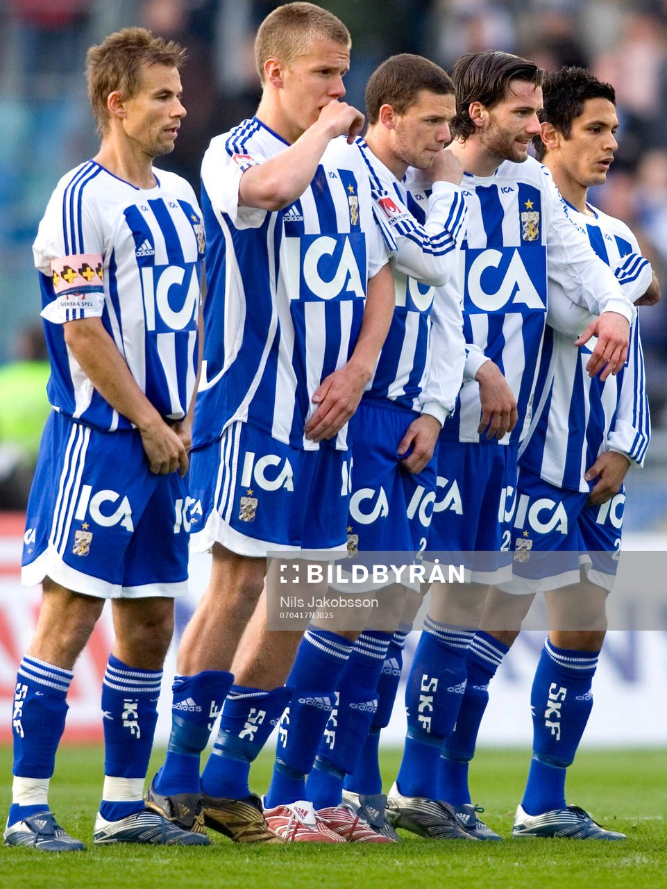 Niclas Alexandersson, Pontus Wernbloom,  Marcus Berg,