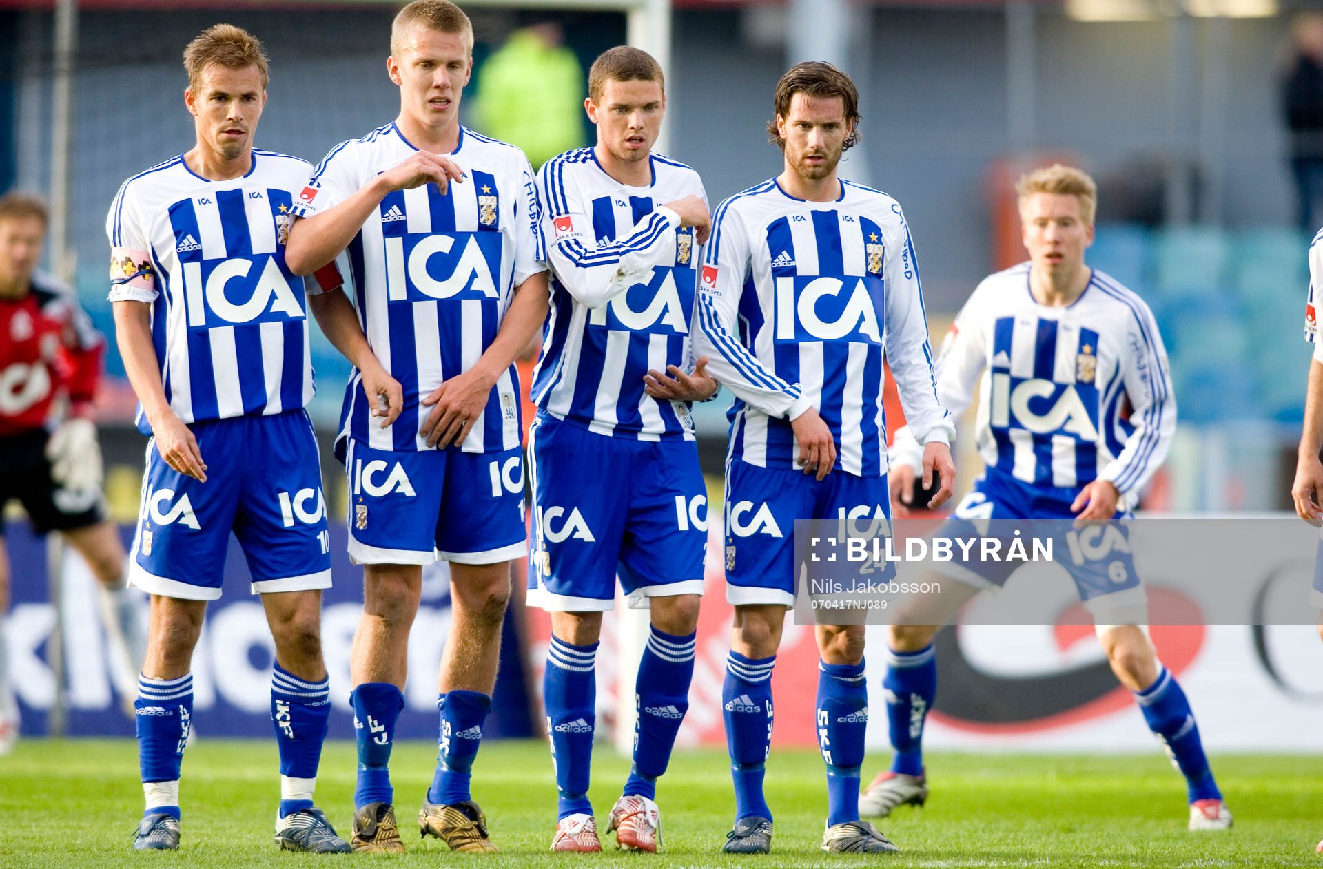 Niclas Alexandersson, Pontus Wernbloom,  Marcus Berg,