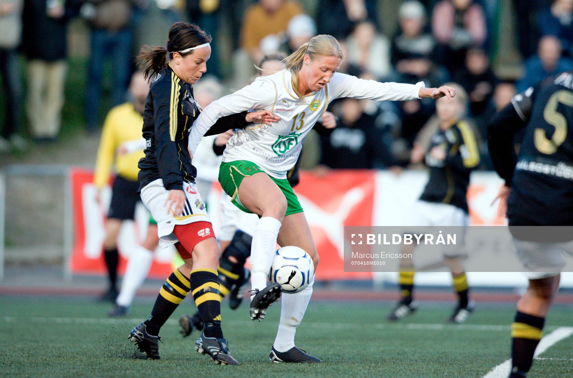 Sara Johansson, Hammarby tar emot boll