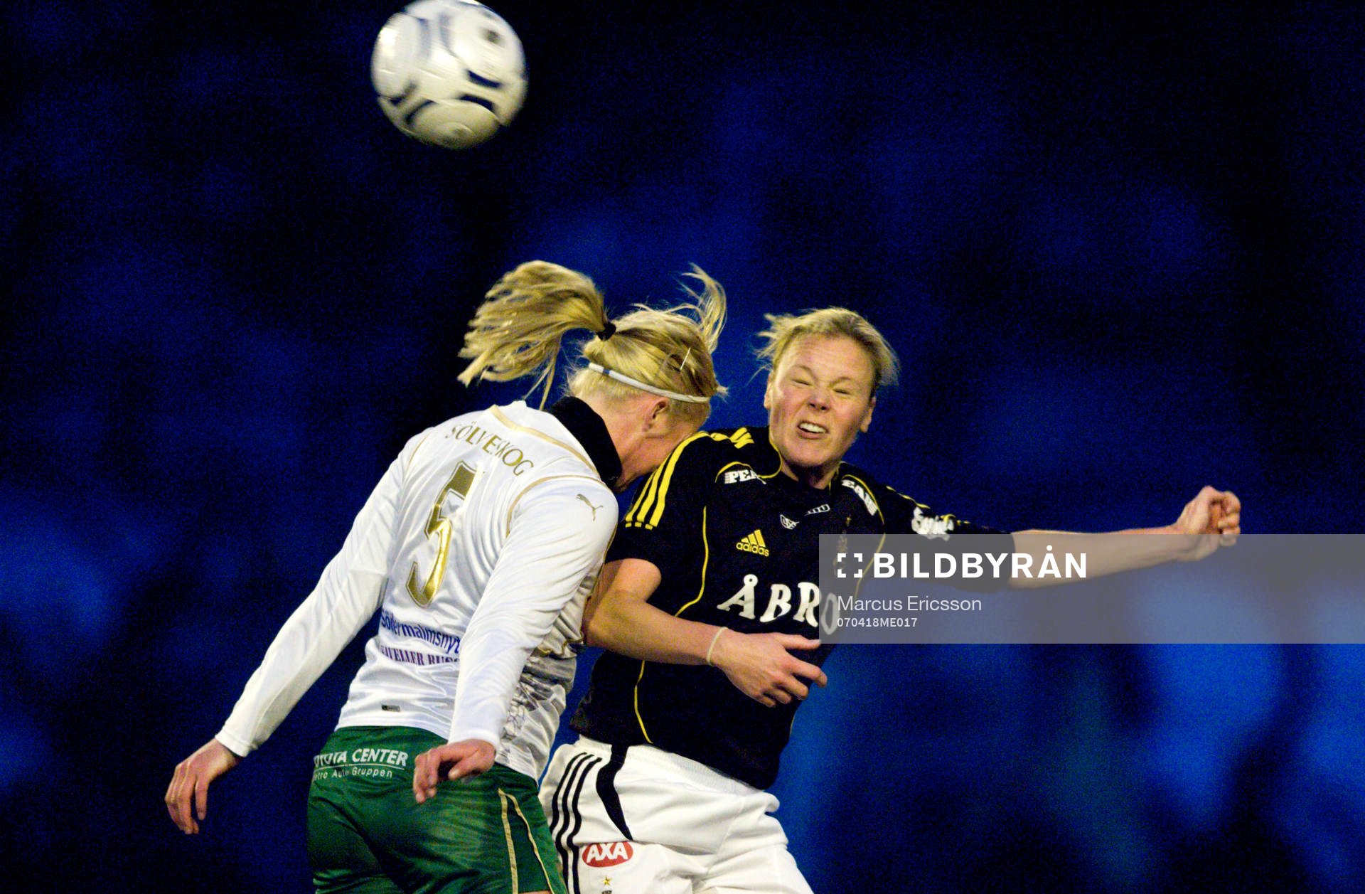 Elin Sölveskog, Hammarby och Laura Kalmari, AIK