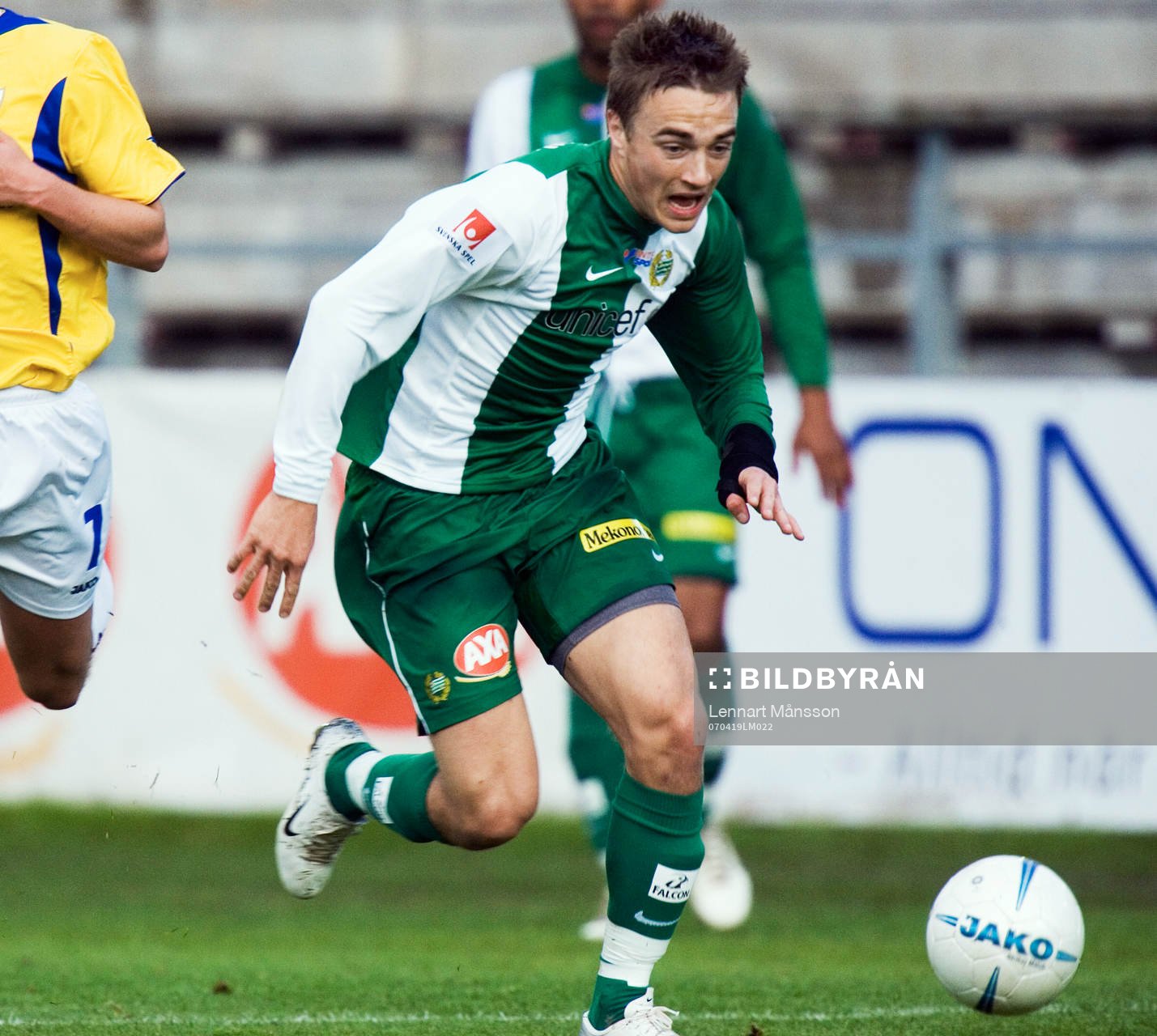 Petter Andersson, 2-målsskytt, i sin comeback