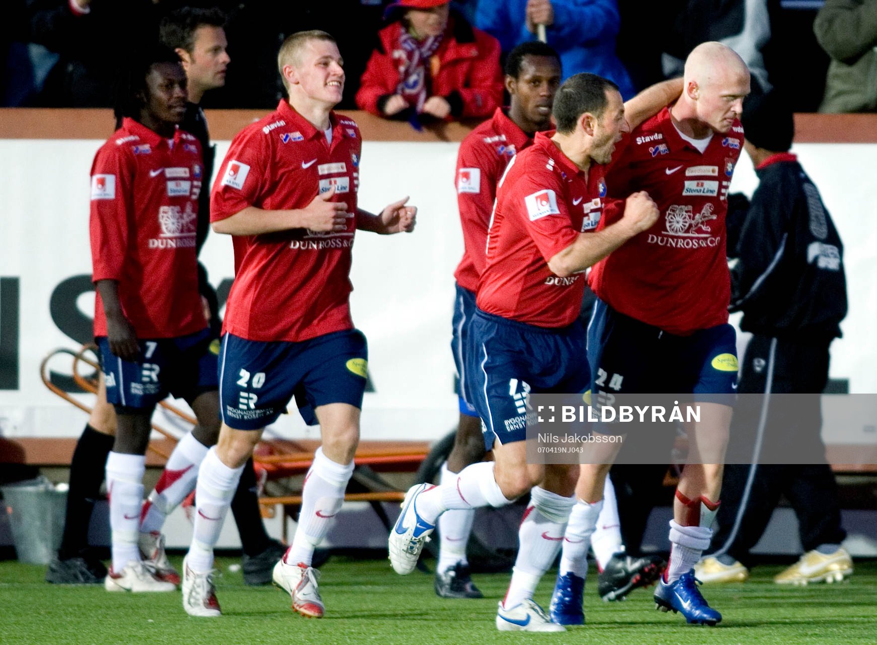 från höger, Ken Fagerberg, Alexandros Pappas, Christian