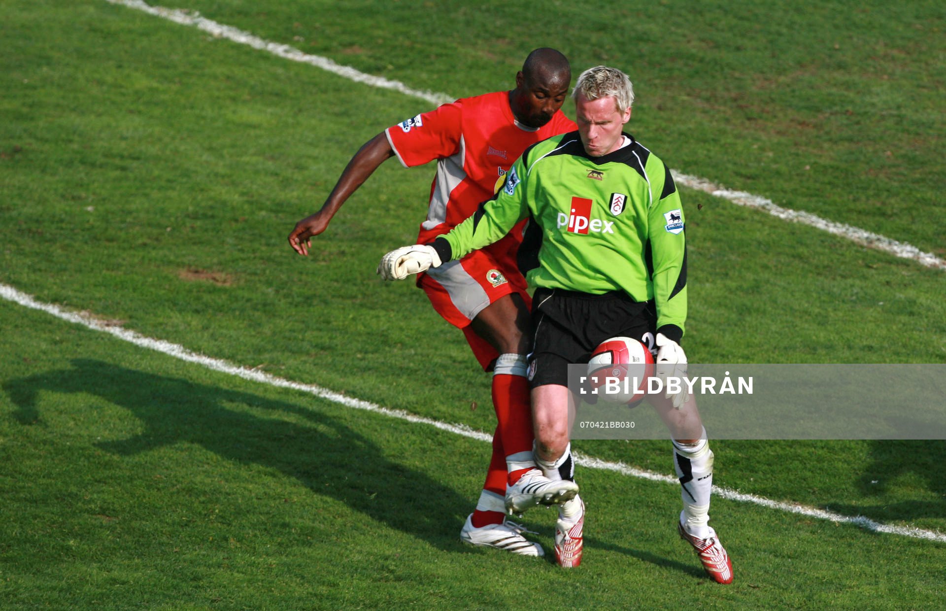 Antti Niemi, målvakt, Fulham och Jason Roberts, Blackburn