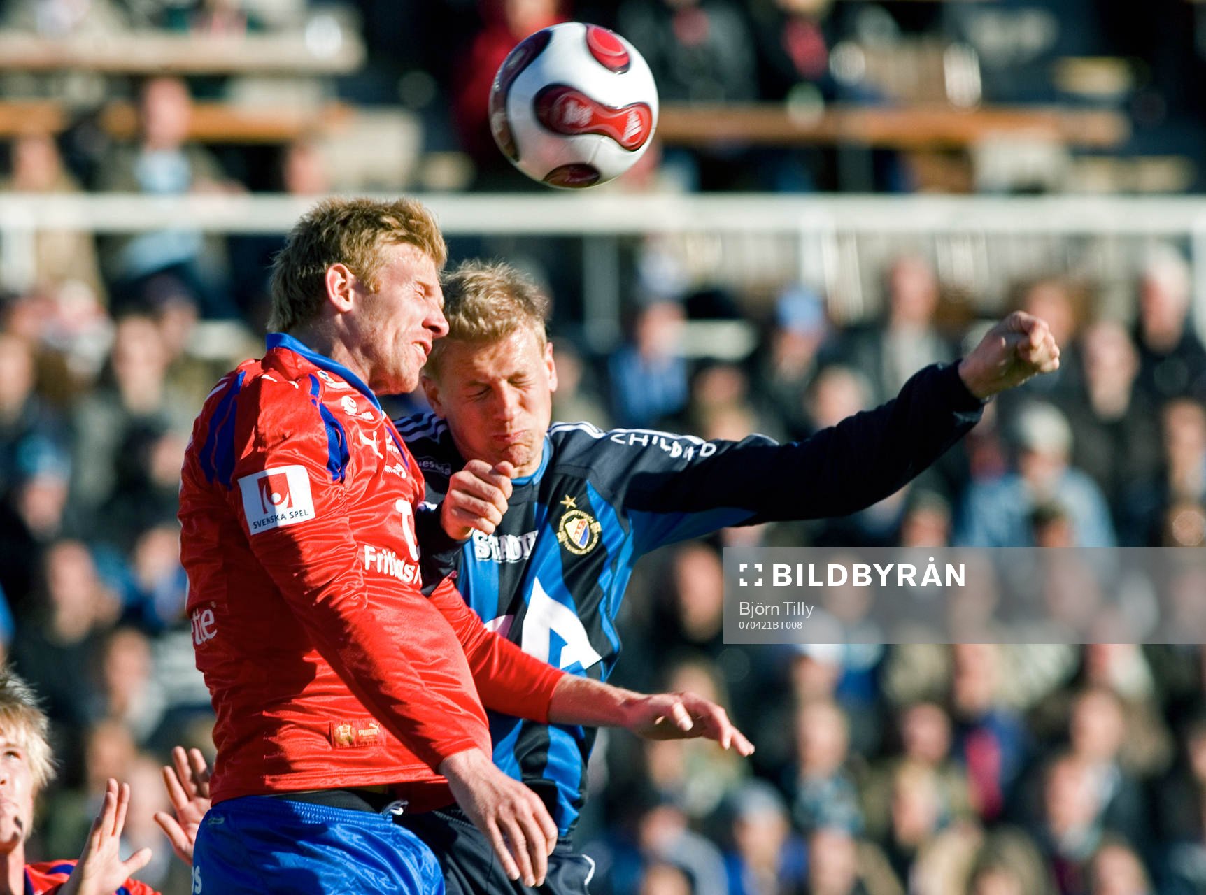 Fredrik Björck, Helsingborg och Toni Kuivasto, Djurgården