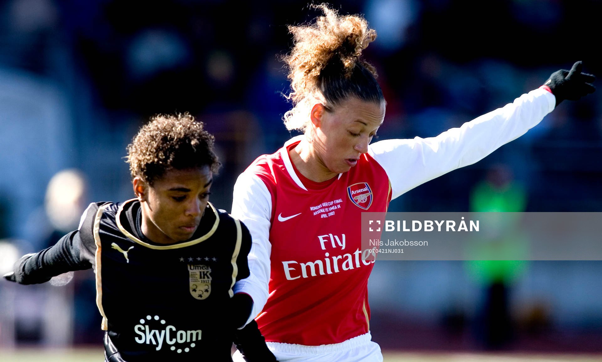 Elaine, Umeå, Lianne Sanderson, Arsenal