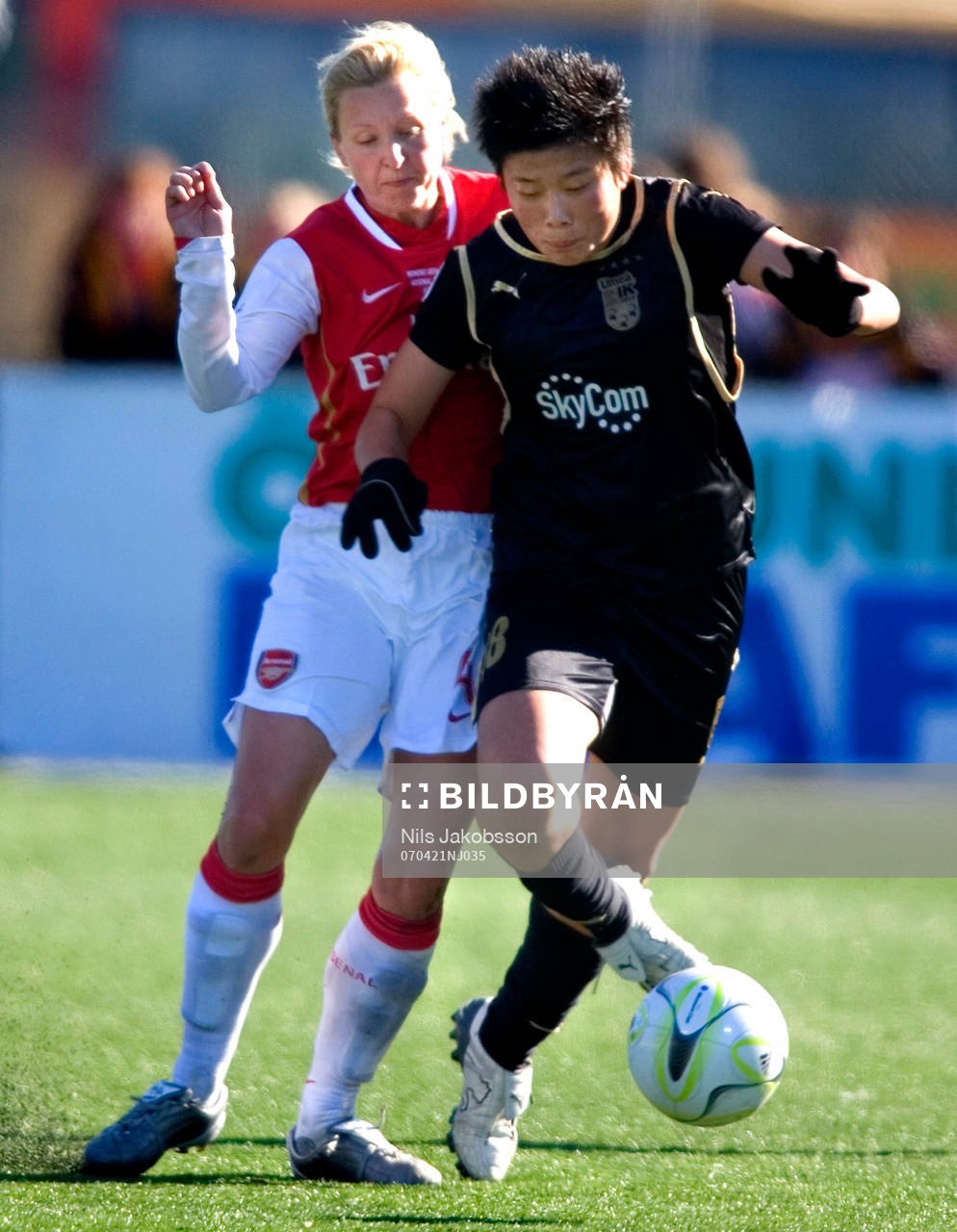 Jayne Ludlow, Arsenal, Ma Xiaoxu, Umeå