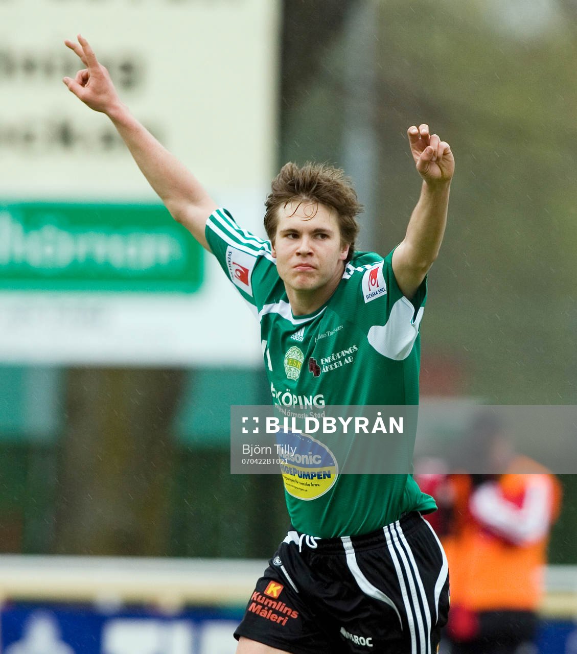 Sebastian Rajalakso, Eköping. Jubel