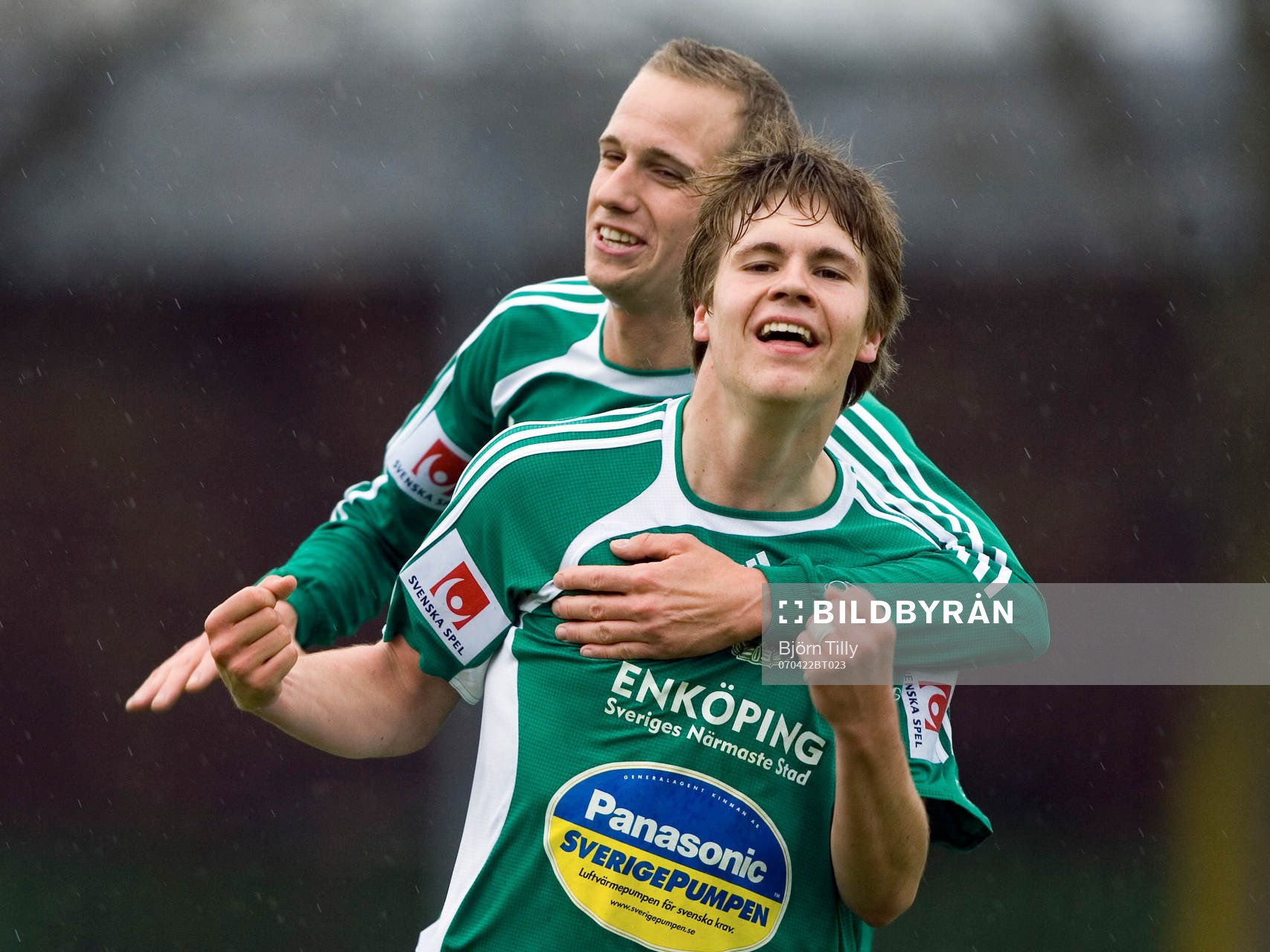 Emil Oremo och Sebastian Rajalakso, Eköping. Jubel, glädje