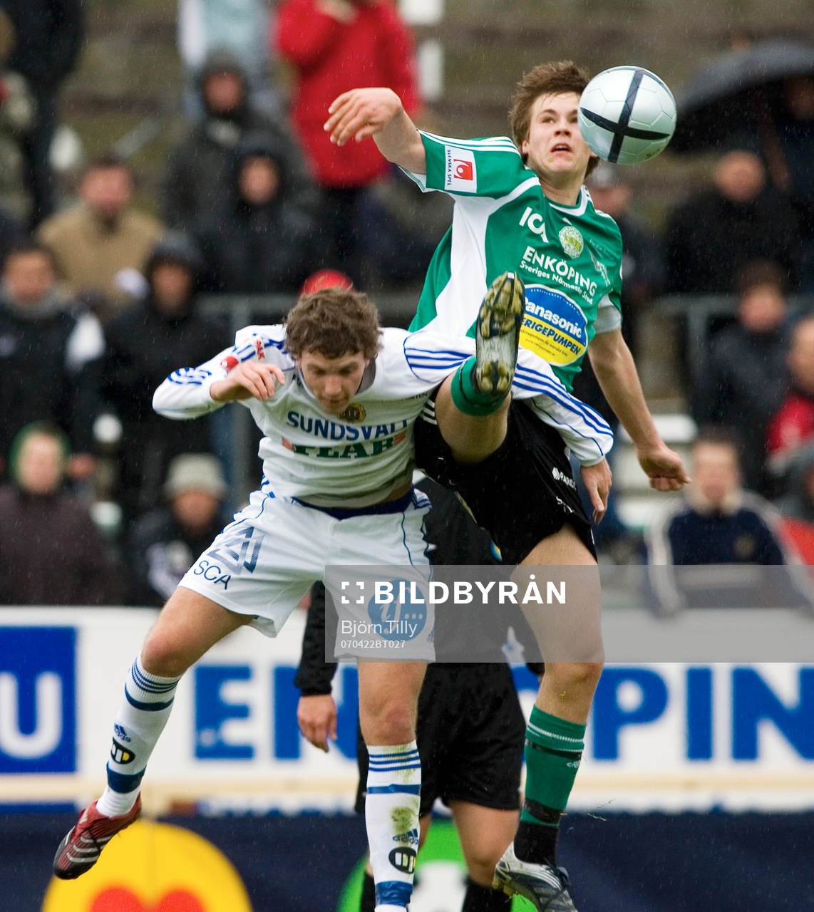 Per Nyman, Sundsvall och Sebastian Rajalakso, Eköping