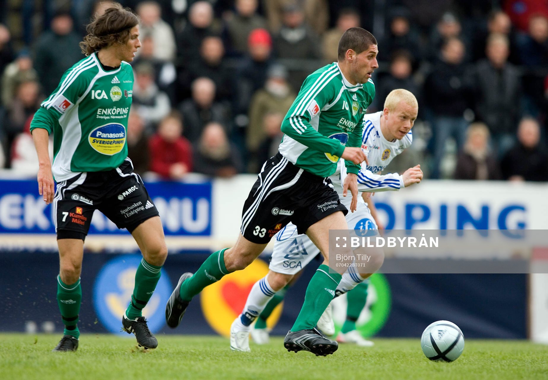 Eric Hammar, Mario Dodic, Enköping och Tobias Erikson,
