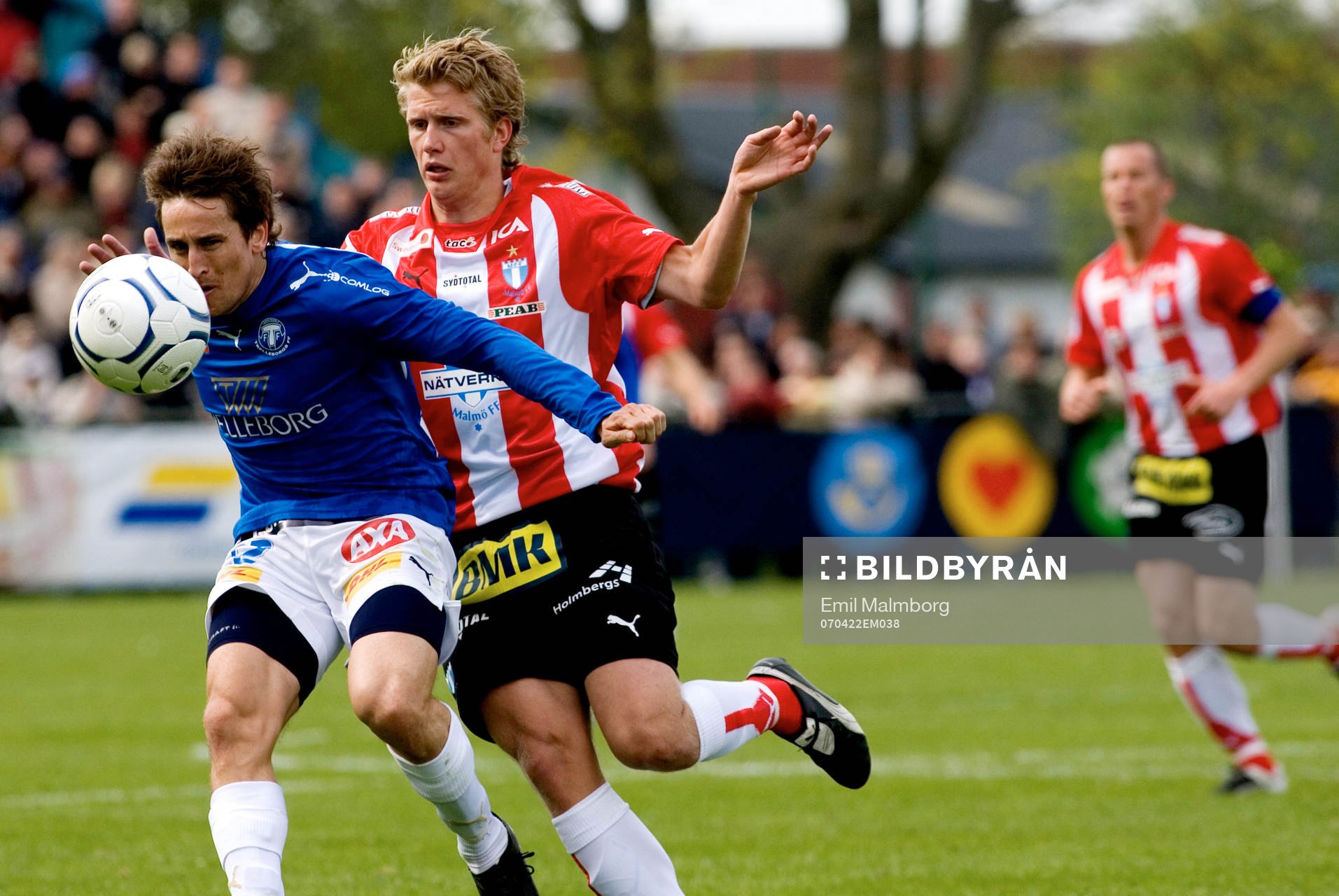 Jimmie Augustsson, TFF och Joakim Nilsson, MFF