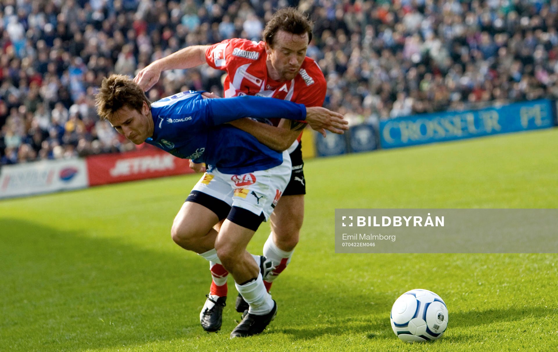 Jimmie Augustsson, TFF och Ulrich Vinzents, MFF