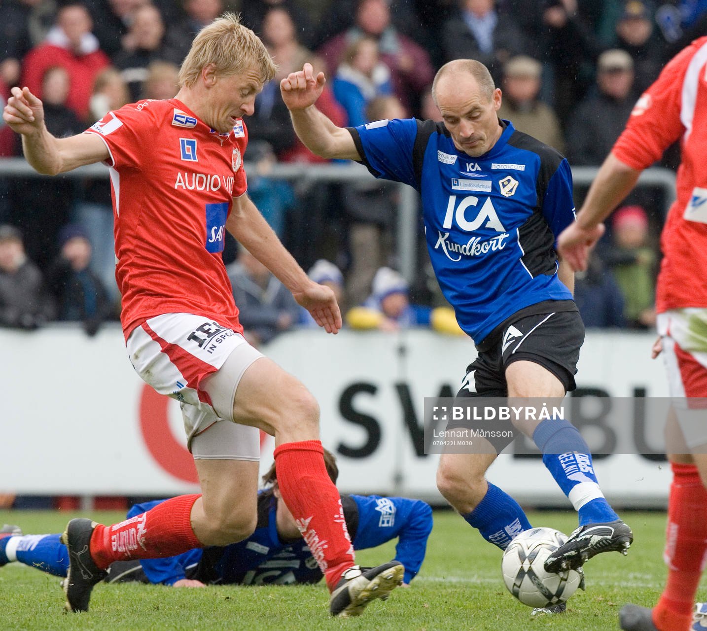 1-1, Magnus Arvidsson vänder bort Patrik Rosengren sedan