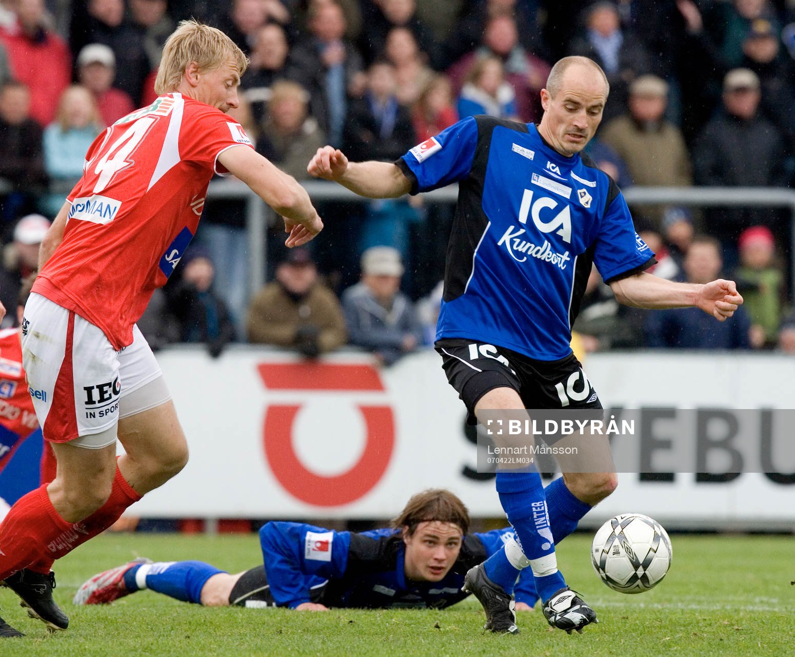 1-1, Magnus Arvidsson vänder bort Patrik Rosengren sedan