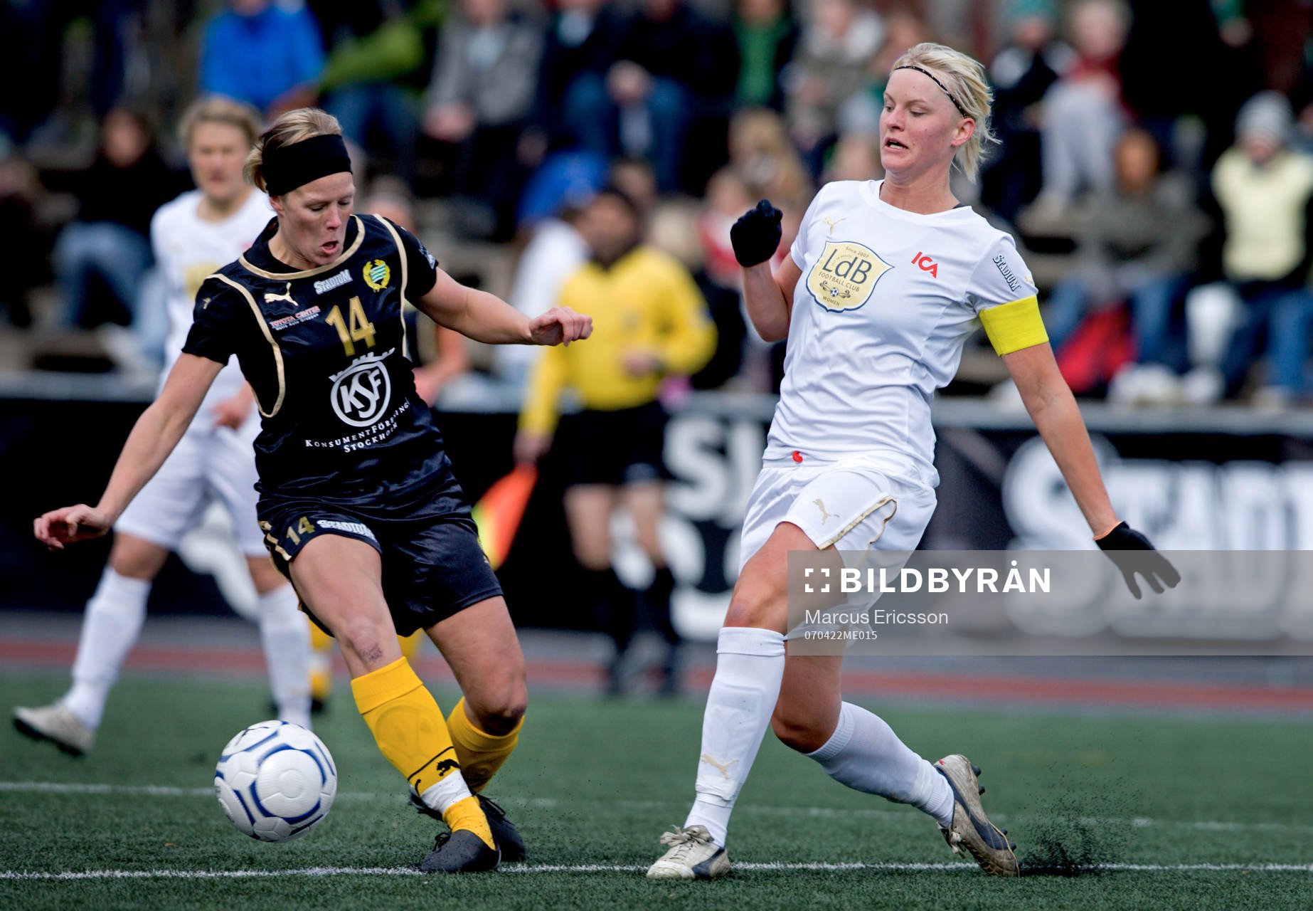 Malin Nyqvist, Hammarby och Nilla Fischer, Malmö