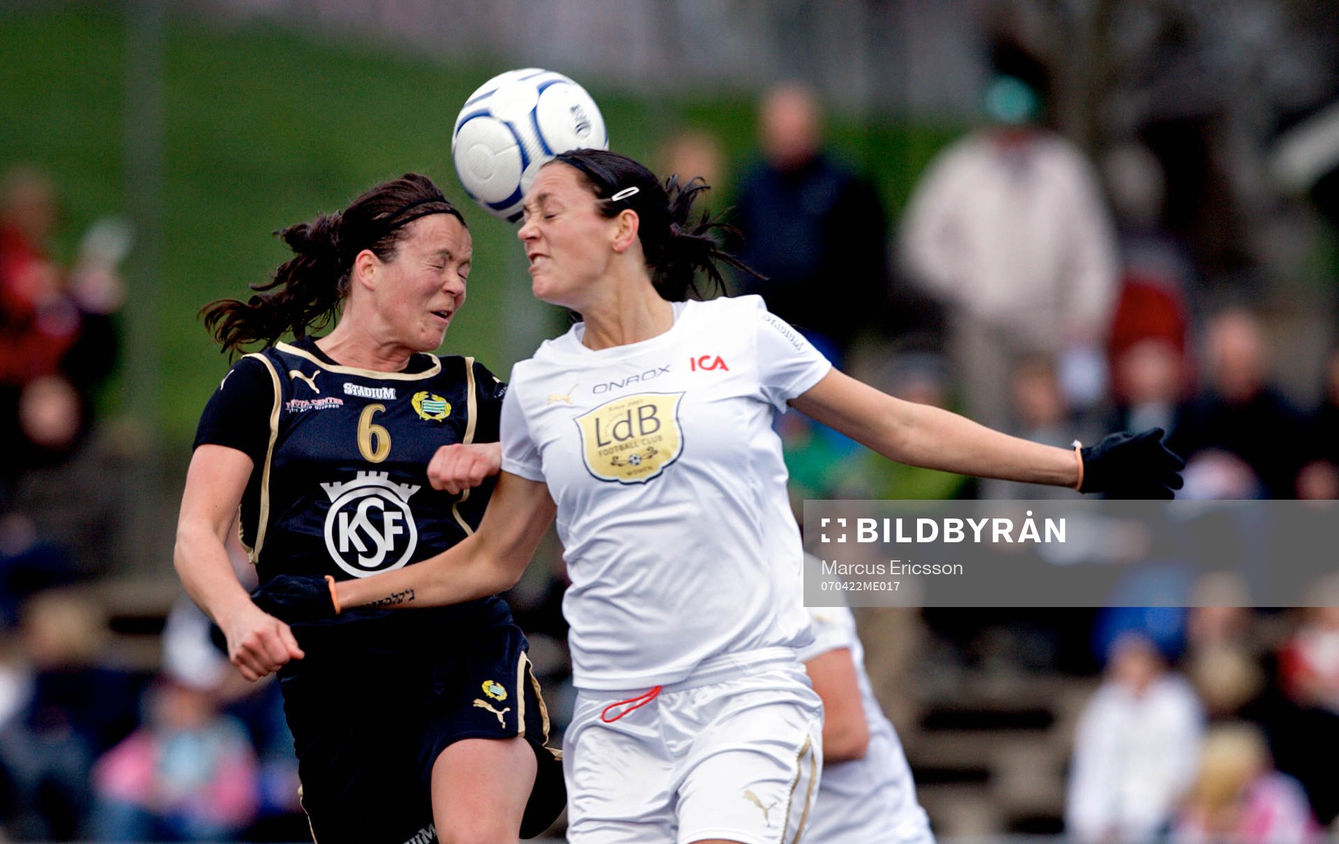 Jennie Jonsson, Hammarby och Therese Sjögran, Malmö