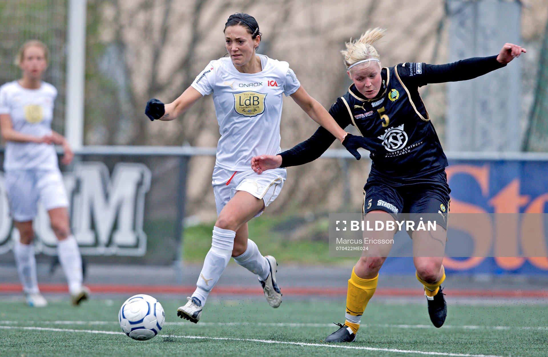  Therese Sjögran, Malmö och Elin Sölveskog, Hammarby