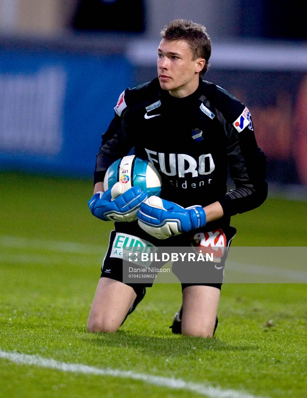 Robin Malmqvist. målvakt Öster