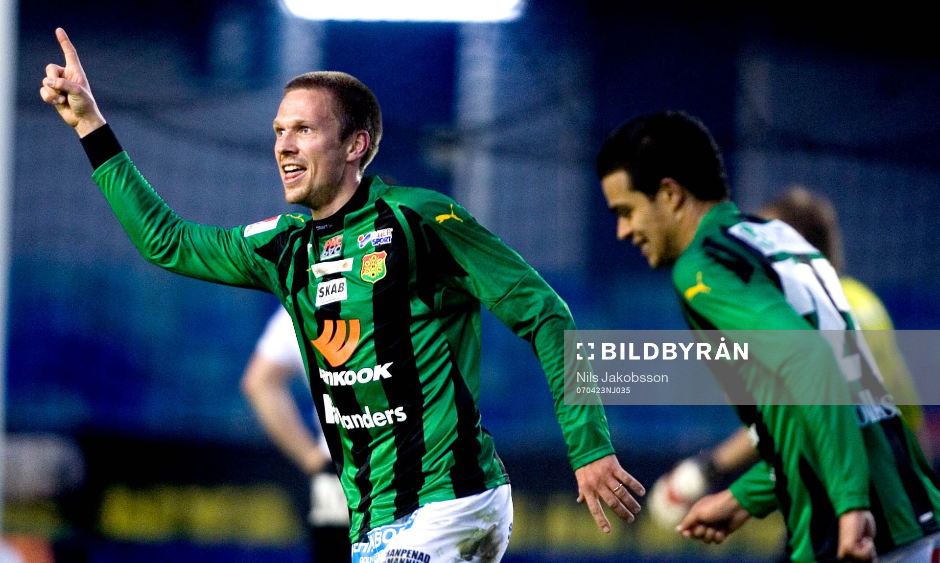 Mattias Östberg, GAIS, jubel